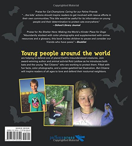 Bat Citizens: Defending the Ninjas of the Night - Book About Bat Conservation & Wildlife Protection | Perfect for Nature Lovers, Animal Activists & Eco-Friendly Gifts