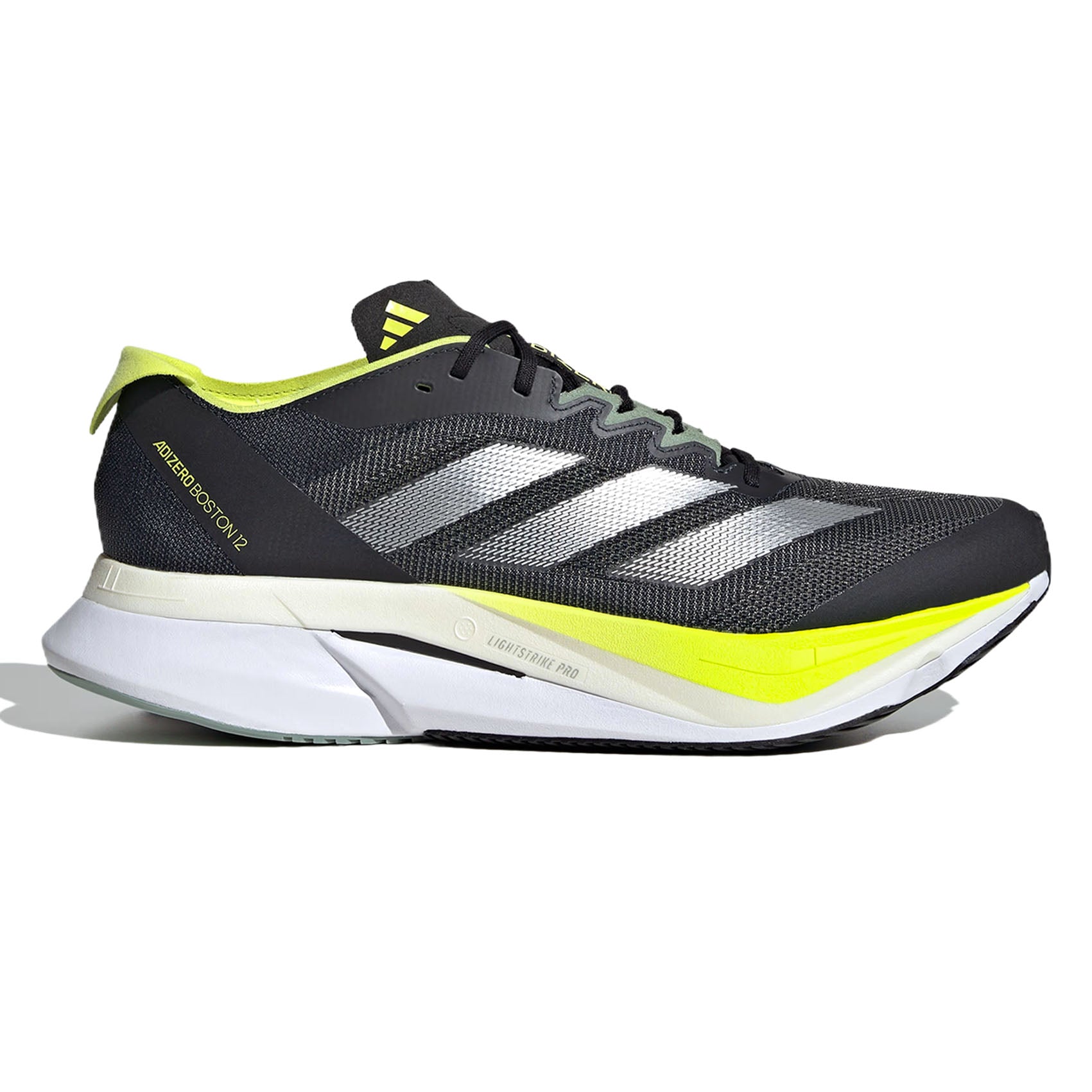 Men's Adidas Adizero Boston 12 Running Shoes - Lightweight Performance Sneakers for Marathon Training & Road Racing