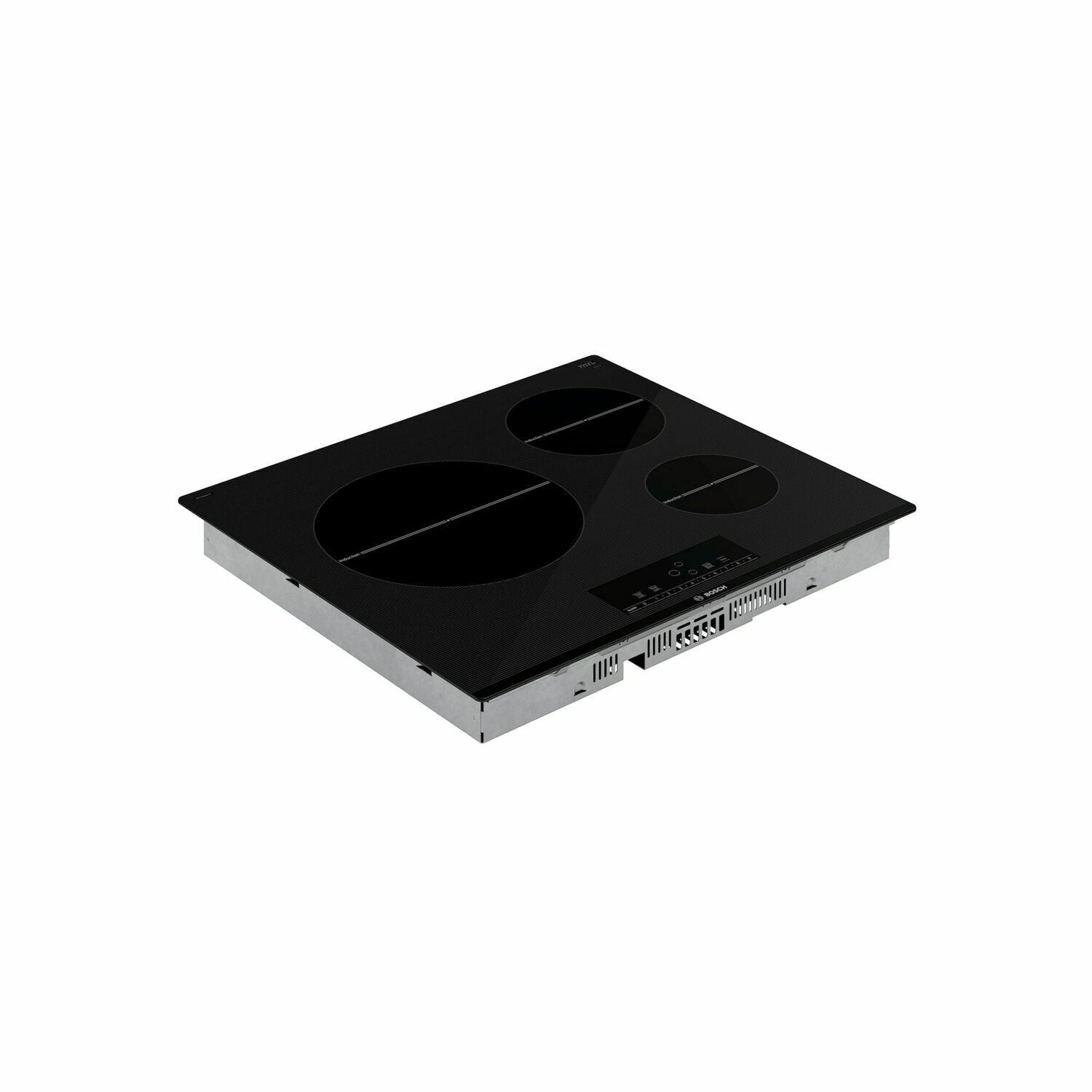 Bosch NIT5469UC 500 Series 24-Inch Black Induction Cooktop - Fast & Precise Cooking for Home Kitchens, Perfect for Boiling, Frying & Simmering