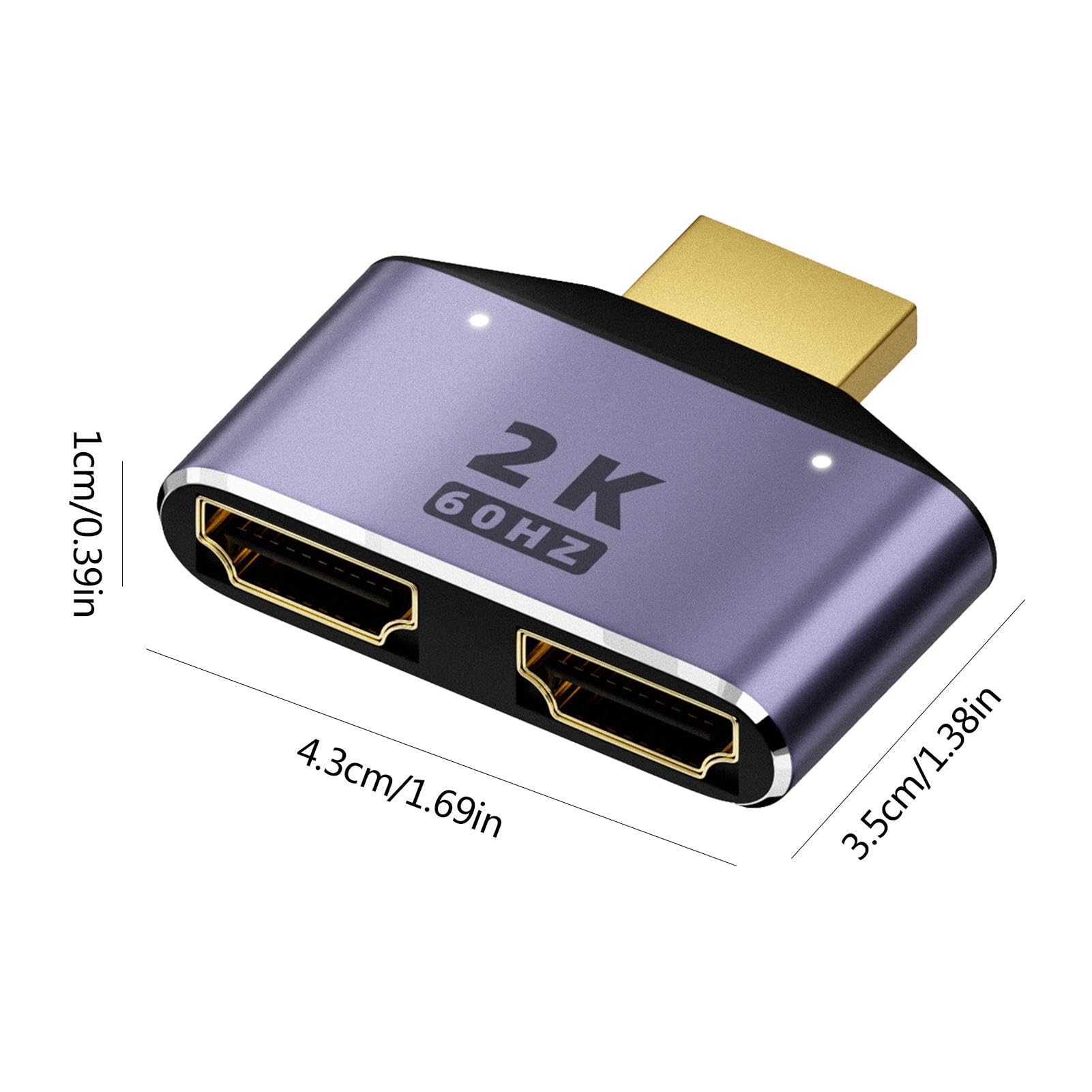 Vriusi External Stereo Sound Adapter - Compact HD Audio Output Converter with LED Indicator | Lightweight Mini 3.5mm Jack Adapter for Laptop, Gaming Console & PC | Perfect for Home Theater, Online Meetings & Gaming Setup