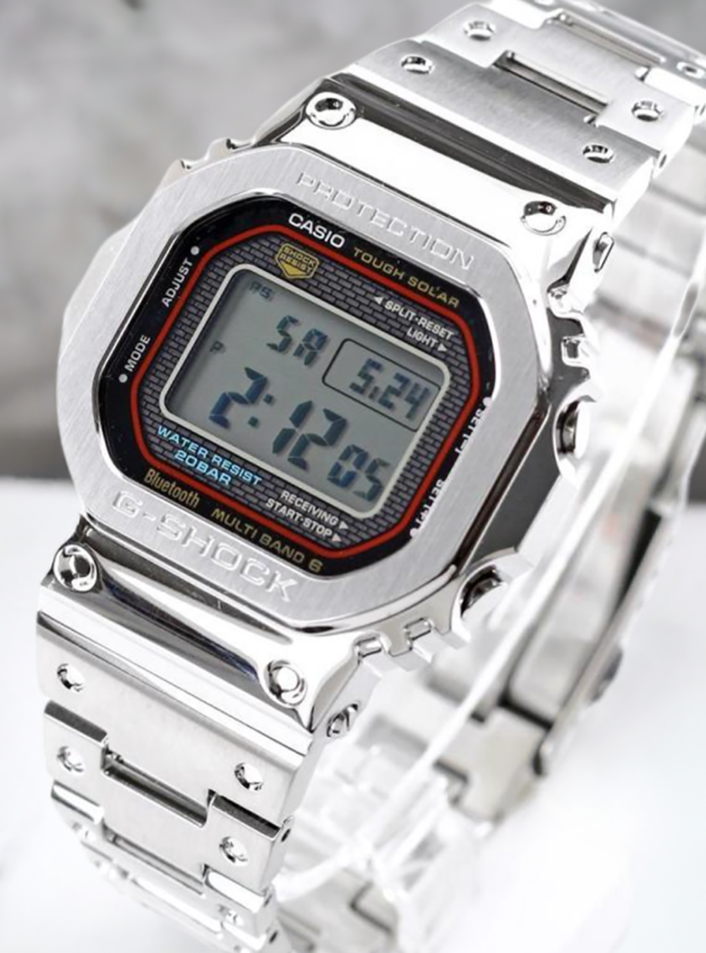 G-Shock GMW-B5000D-1JF Full Metal 5000 Series Shock Resistant Watch - Made in Japan, JDM - Perfect for Outdoor Sports, Work & Everyday Wear