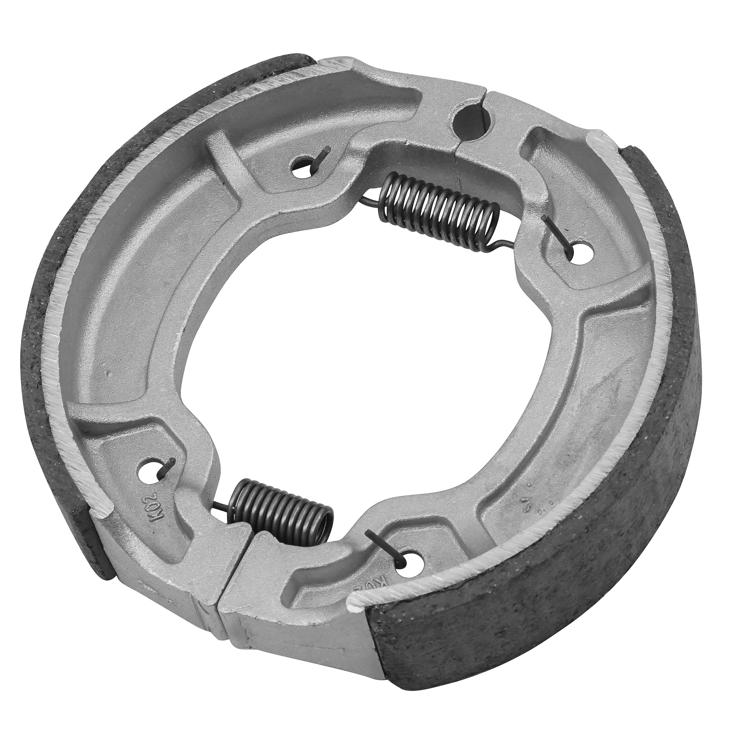 Caltric Rear Brake Shoes for Yamaha RT180 RT-180 Motorcycle (1993, 1995-1998) - High Performance Brake Pads for Off-Road & Trail Riding Adventures