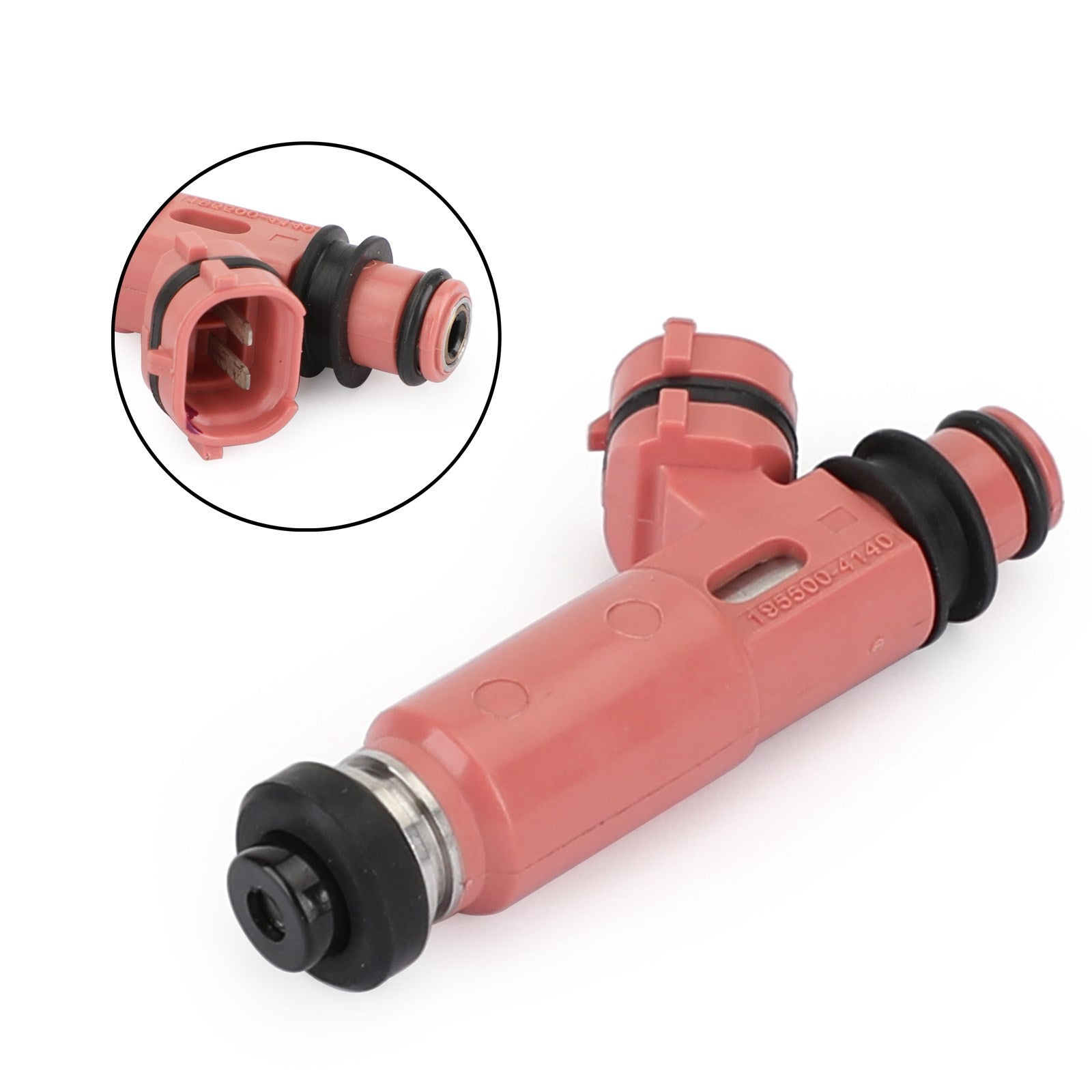 1 Pcs Fuel Injector 195500 4140 Compatible with Mitsubishi Pajero Sport 6G72 3.0L V6 Engine - Replacement Part for Improved Fuel Efficiency & Performance - Perfect for Off-Roading, Daily Commuting & Engine Maintenance