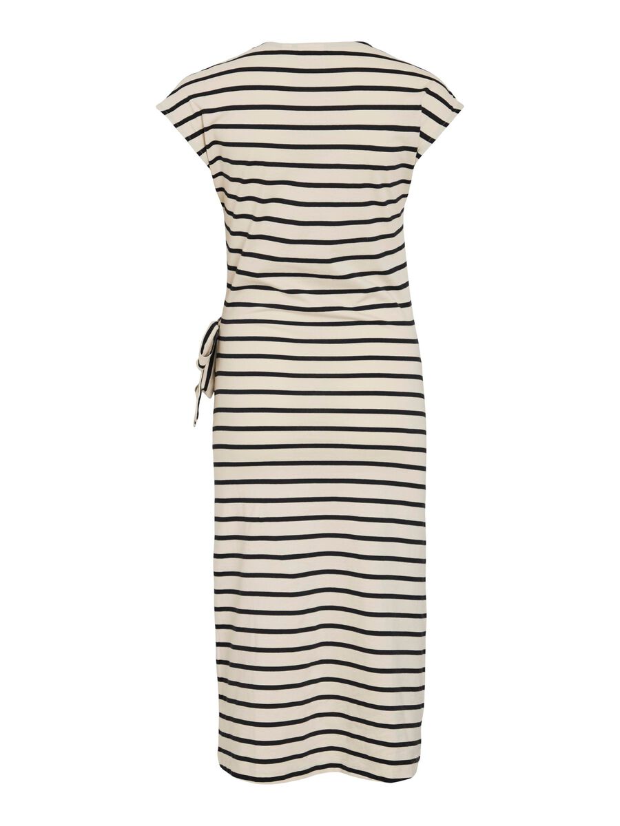Pippa Midi Dress in Birch - Flowy A-Line Summer Dress for Women | Perfect for Weddings, Brunch & Beach Vacations