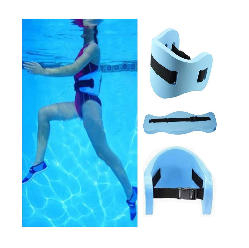 **Swim Floating Belt for Water Aerobics - Adjustable Foam Flotation Aid - Swim Training Equipment for Low Impact Pool Workouts & Physical Therapy - Perfect for Aqua Fitness, Swimming Lessons & Rehabilitation**