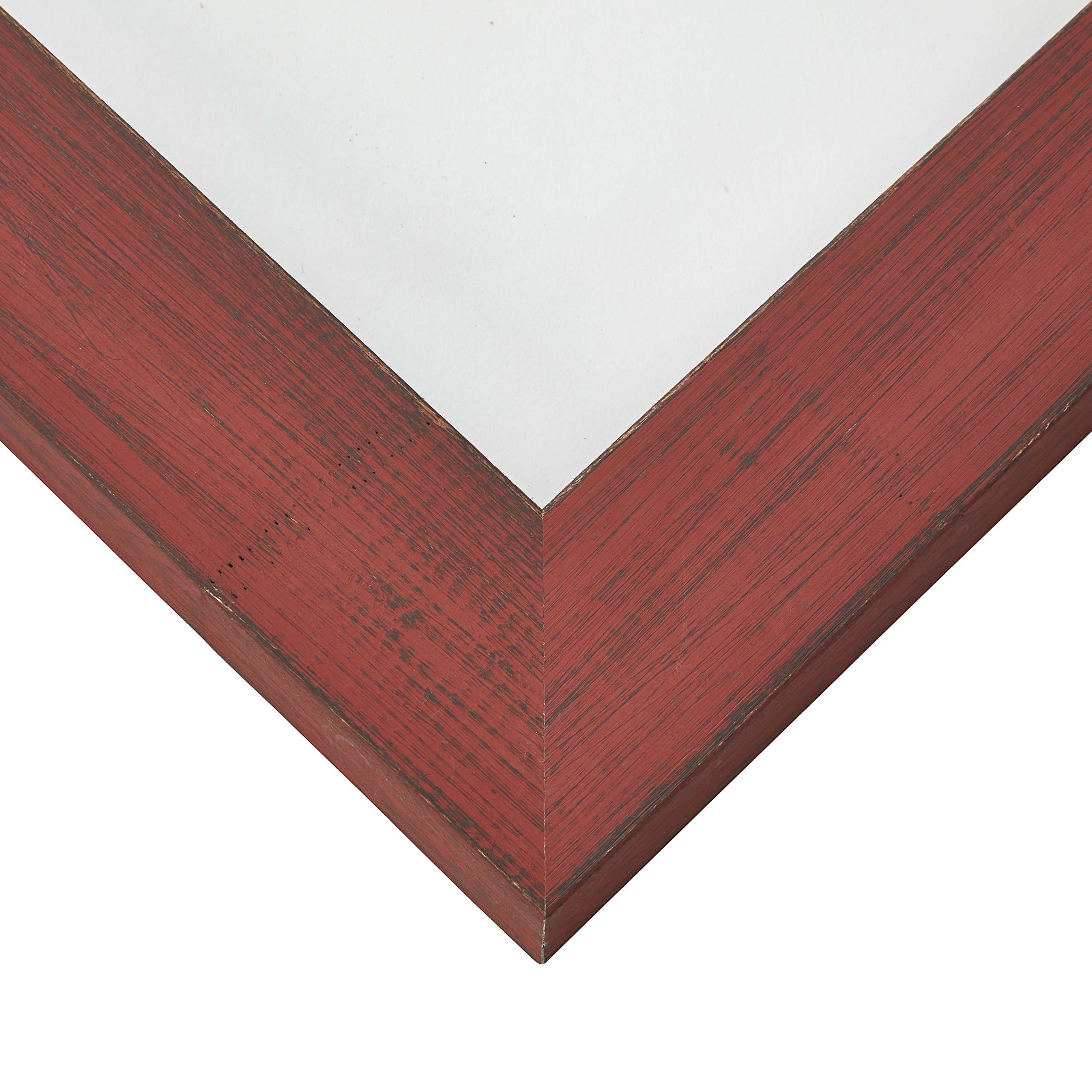 Craig Frames Jasper Picture Frame 16x22 Inches - Country Alabama Red Wood Photo Frame for Wall Art, Home Decor, Living Room, Bedroom, Office Display