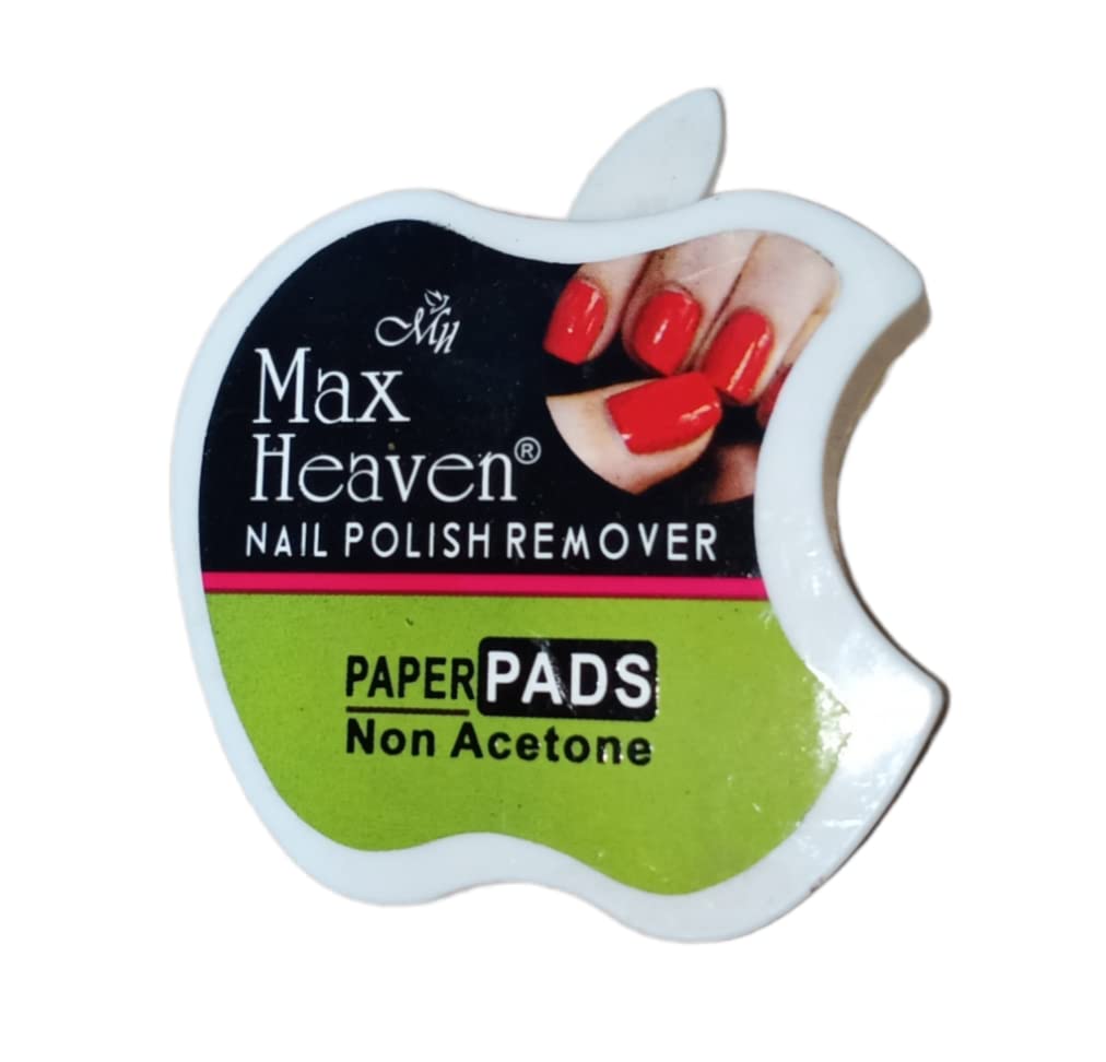 ESPL Instant Nail Polish Remover Wipes - Acetone Free, Non-Toxic, 32 Count (Pack of 5) - Gentle Nail Care for Travel, Home & Salon Use