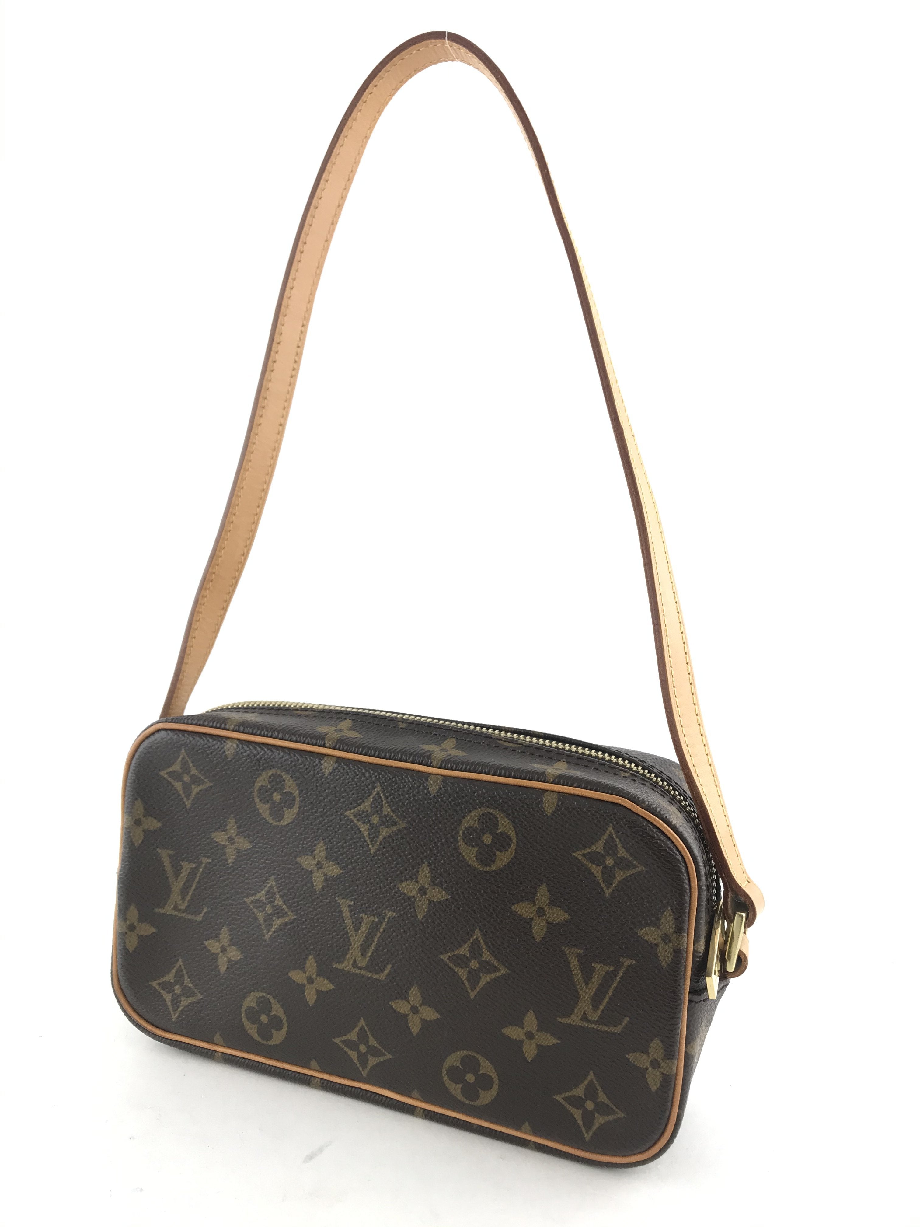 Authentic Louis Vuitton Pochette Cite Monogram Canvas Crossbody Bag - Luxury Designer Handbag for Women, Perfect for Date Night & Evening Events