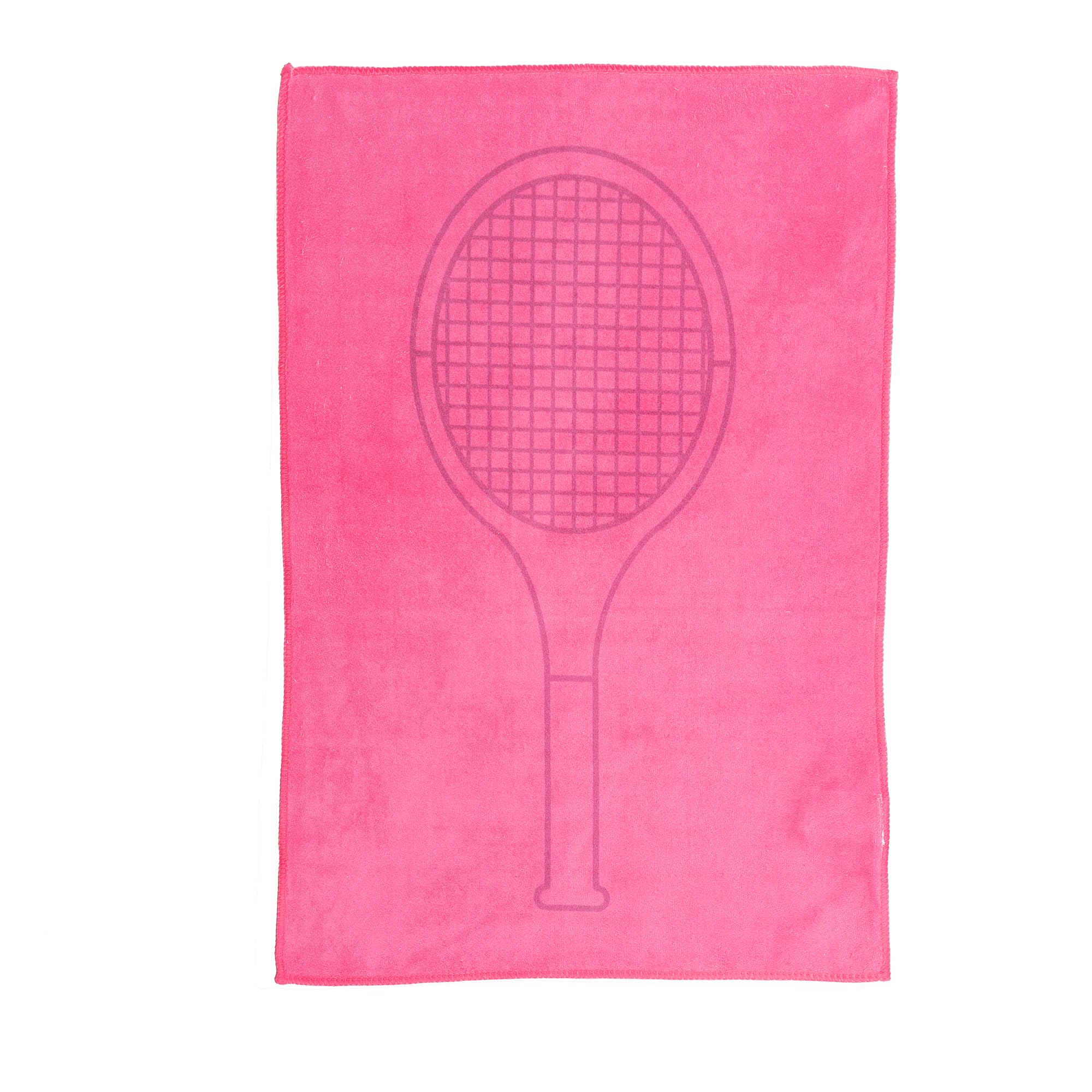 Premium Pink Tennis Towel - Quick-Dry & Absorbent for Tennis Players - Perfect for Courtside, Gym & Sports Activities