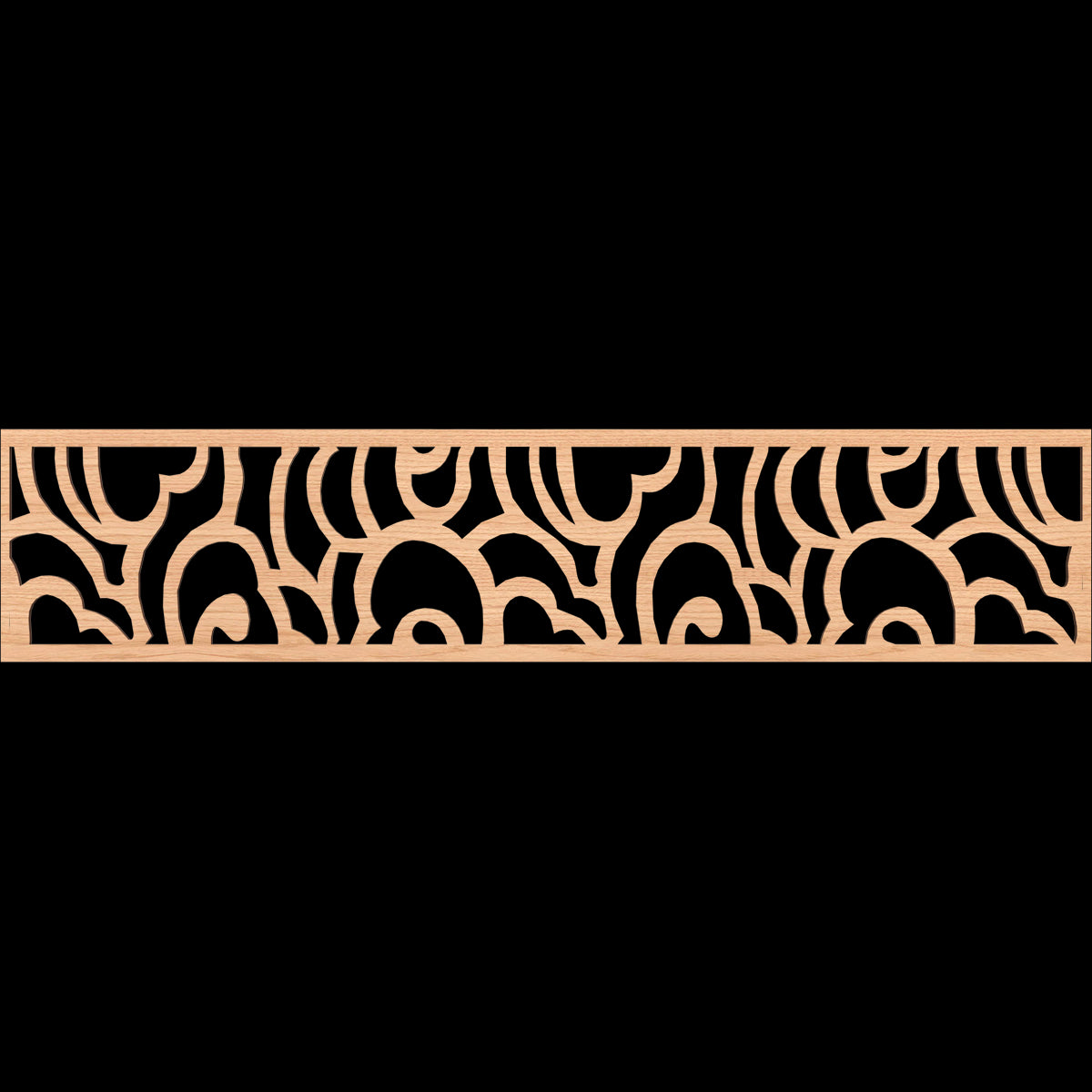 Springfield Fretwork Moulding - Decorative Wood Trim for Home & Furniture DIY Projects - Perfect for Crown Molding, Cabinetry, and Wall Accents