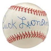 Buck Leonard Autographed Official National League Baseball - BAS BK76775 - Perfect for Collectors, Sports Memorabilia Displays & Baseball Fan Gifts