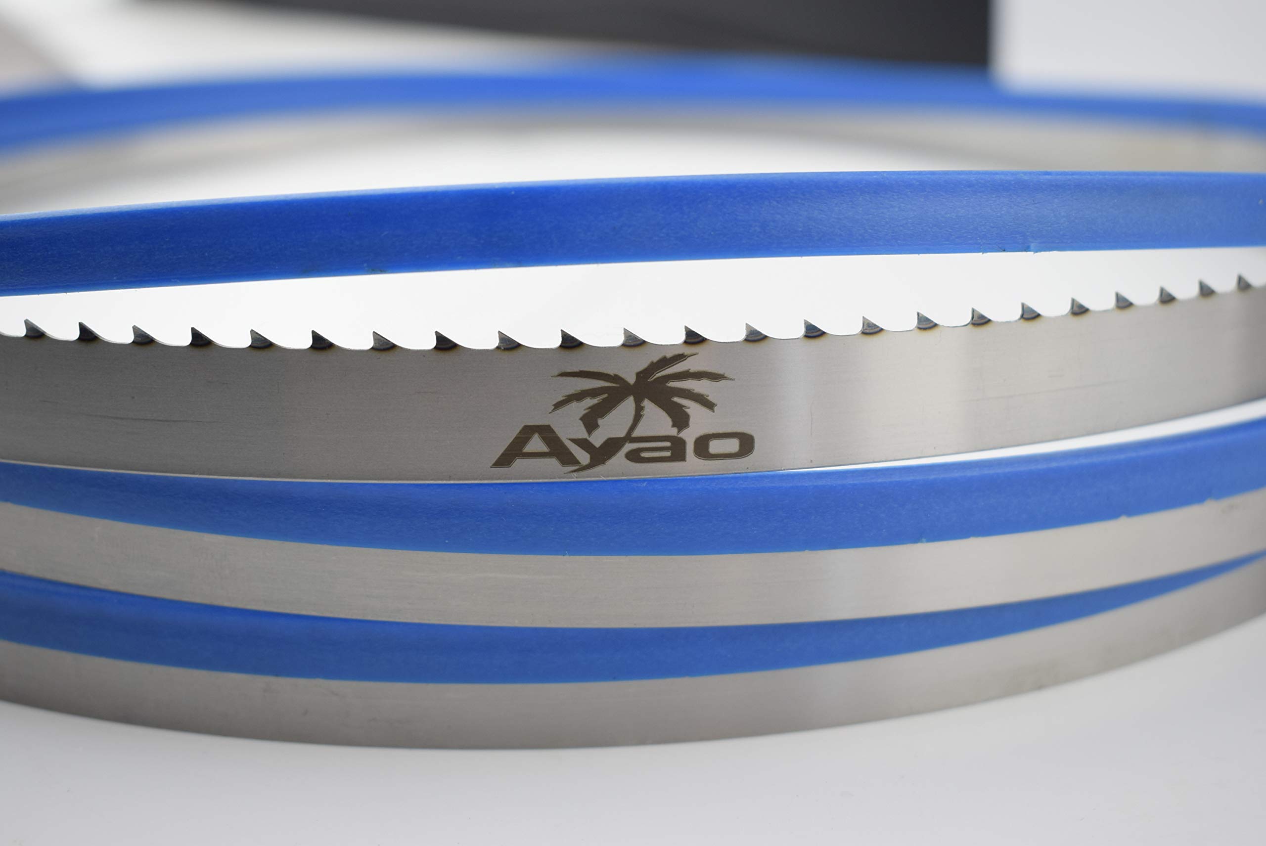 AYAO 80-Inch x 1/2-Inch 4TPI Hardened Teeth Band Saw Blade - Premium Wood & Metal Cutting Tool for DIY Projects, Carpentry, and Industrial Use