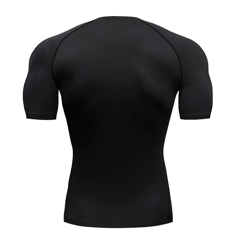 Men's Quick Dry Compression T-Shirt - Short Sleeve Workout Top for Running, Gym & Bodybuilding | Summer Fitness Shirt (S-3XL) | Ideal for Cross Training, Jogging & Active Lifestyle