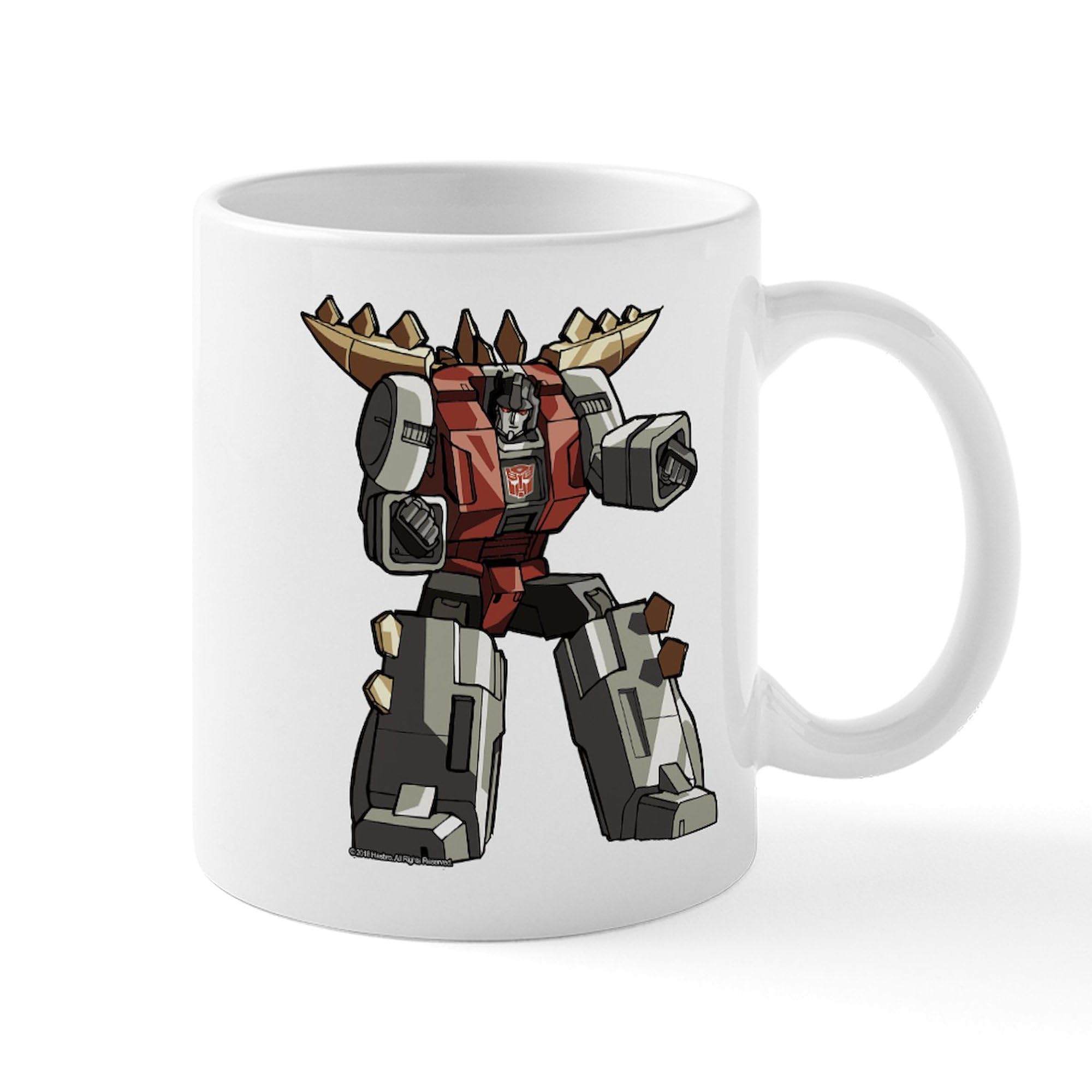 Transformers Snarl 11 oz Ceramic Coffee Mug - 325ml Insulated Tea Cup for Office, Home & Gifts - Perfect for Hot Drinks & Collectors