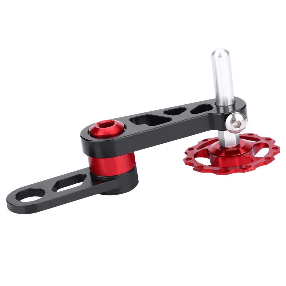 Premium Bike Crank Arm Set & Chain Tensioner - Single Speed Adjuster for Folding Bikes, Rear Derailleur Chain Stabilizer - Perfect for Urban Commuting, Road Cycling & Bike Maintenance