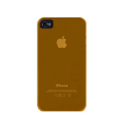 iLuv SILK Soft Coated Opaque Acrylic iPhone 4 Case - Yellow | Compatible with AT&T iPhone 4 | Durable Protection & Stylish Design for Everyday Use