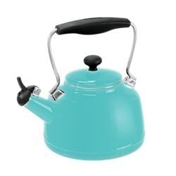 Chantal Vintage Tea Kettle - 1.8L Stainless Steel Whistling Stovetop Teapot - Perfect for Home, Office & Gift Giving - Classic Design for Tea Lovers & Cozy Moments