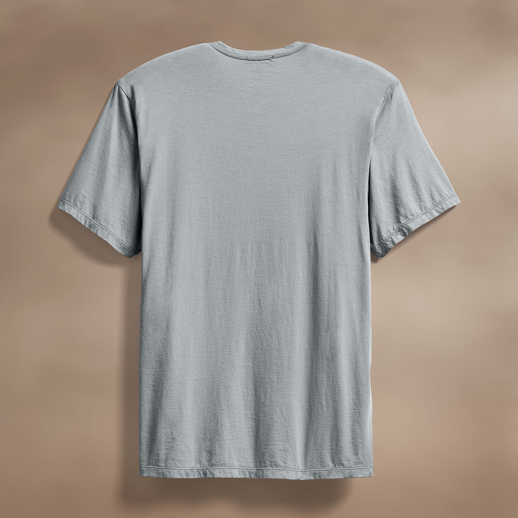 Luxe Lotus Jersey Tee - Soft Comfortable Women's T-Shirt in Grey Sky | Casual Wear, Lounge, Everyday Outfits