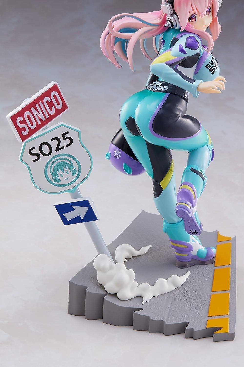 Good Smile Company Super Sonico Non-Scale Tenitol PVC Figure - Anime Collectible for Display, Gaming Room Decor, and Otaku Gift