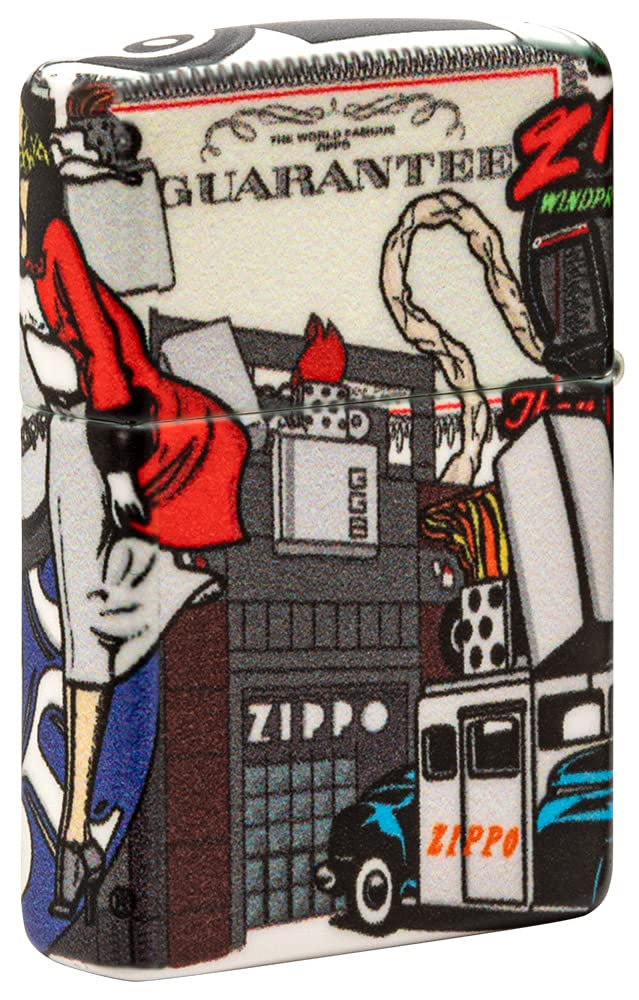 Zippo I Spy Design 540 Color Pocket Lighter - Windproof Refillable Metal Lighter for Outdoor Camping, Hiking & Everyday Carry (EDC)