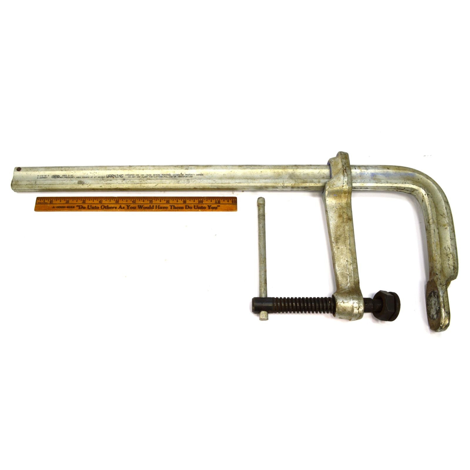 BESSEY No. 4800 S 20 Heavy Duty Sliding Arm Bar Clamp - 4800lbs Max Pressure at 6