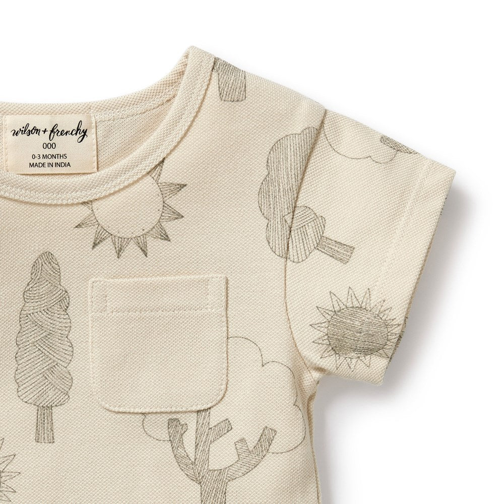 Park Days Organic Cotton T-Shirt for Women - Soft & Comfortable Casual Wear for Outings, Picnics & Everyday Use