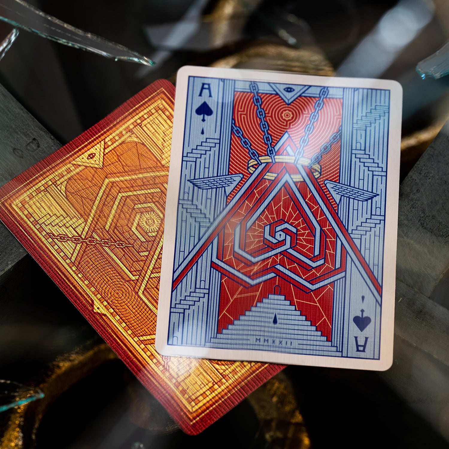 Memoria Ancestrale Playing Cards - Premium Tarot-Style Deck for Collectors & Game Nights | Unique Gift for Card Enthusiasts & Spiritual Seekers