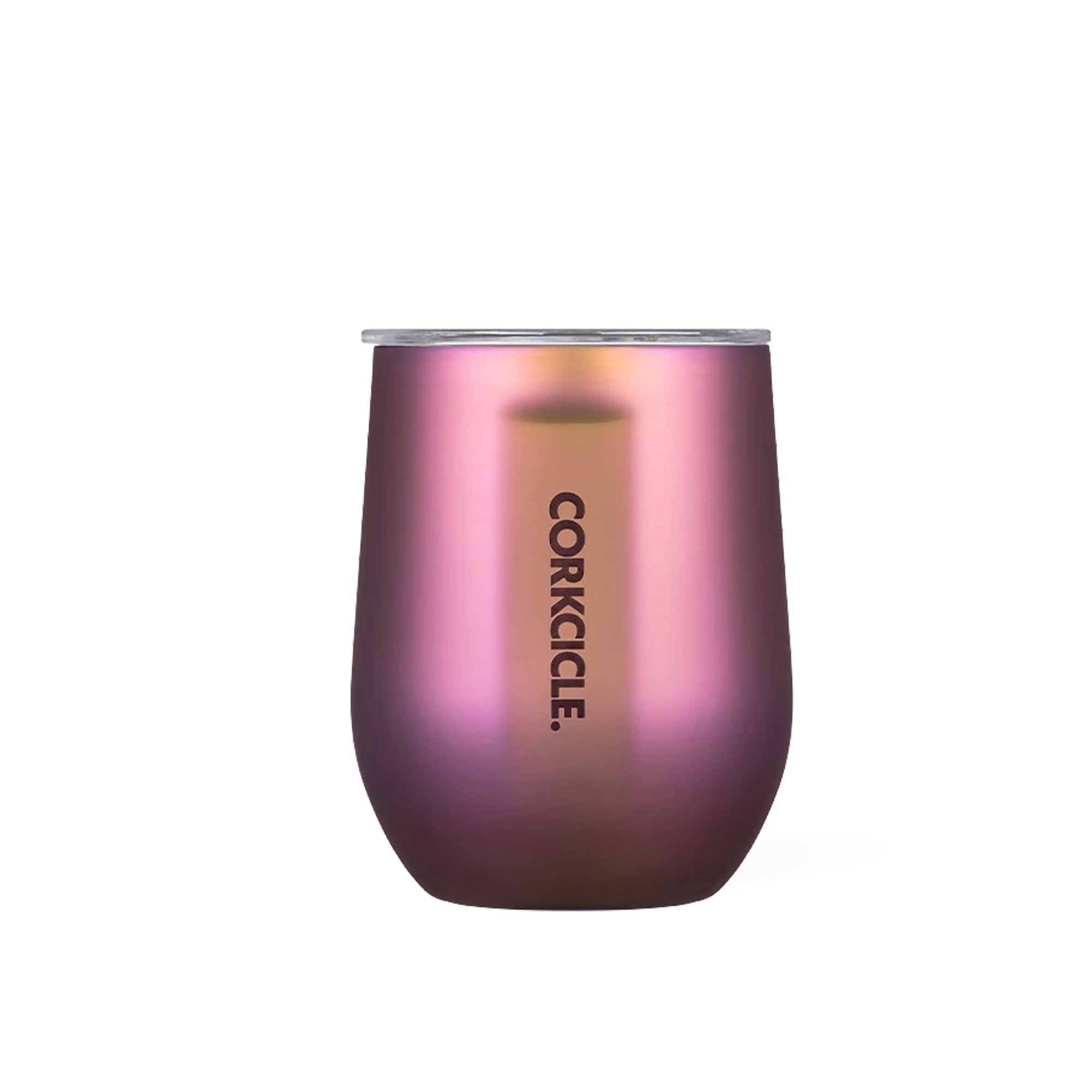 Corkcicle Stemless 12oz Wine Tumbler - Insulated Stainless Steel Cup with Lid, Leakproof & Sweatproof - Perfect for Wine, Cocktails, Coffee & Cold Drinks at Home, Office or Outdoor Parties (Nebula)