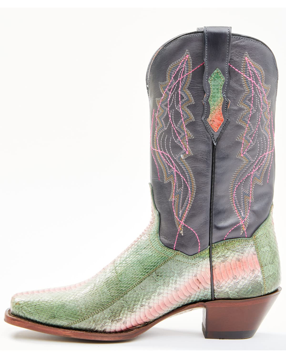 Dan Post Women's Exotic Watersnake Skin Western Boots - Square Toe Cowgirl Boots for Country Dancing & Rodeo (Style DPP5699) | Comfortable & Stylish Western Fashion for Women