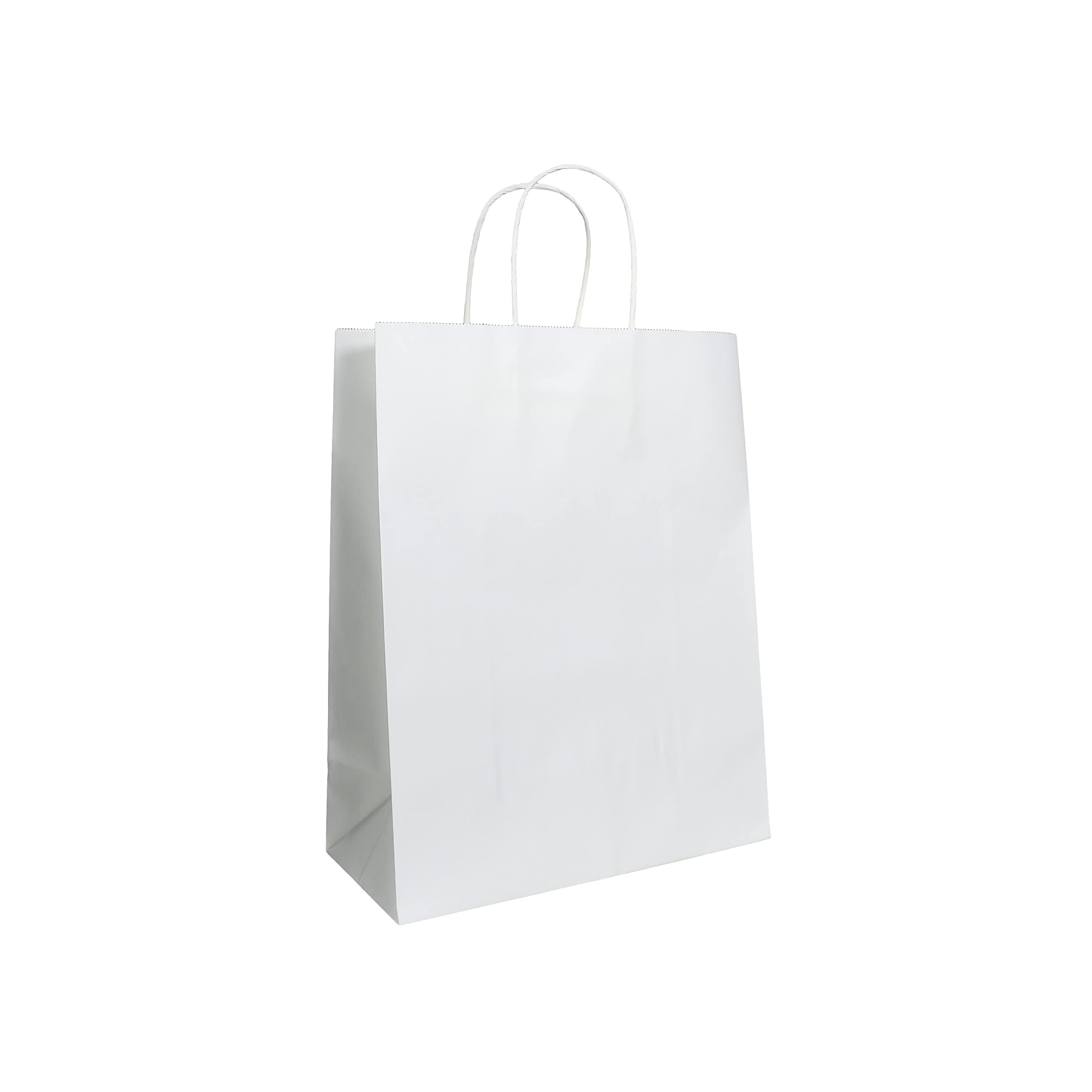 Eco-Friendly White Kraft Paper Tote Bags 10