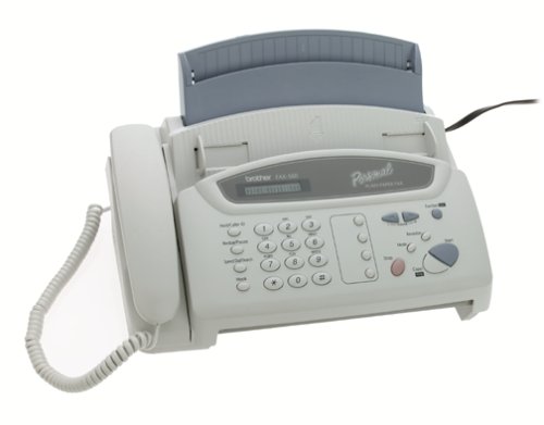 Brother FAX-560 All-in-One Fax Machine with Phone and Copier - Perfect for Home Office & Small Business Document Management