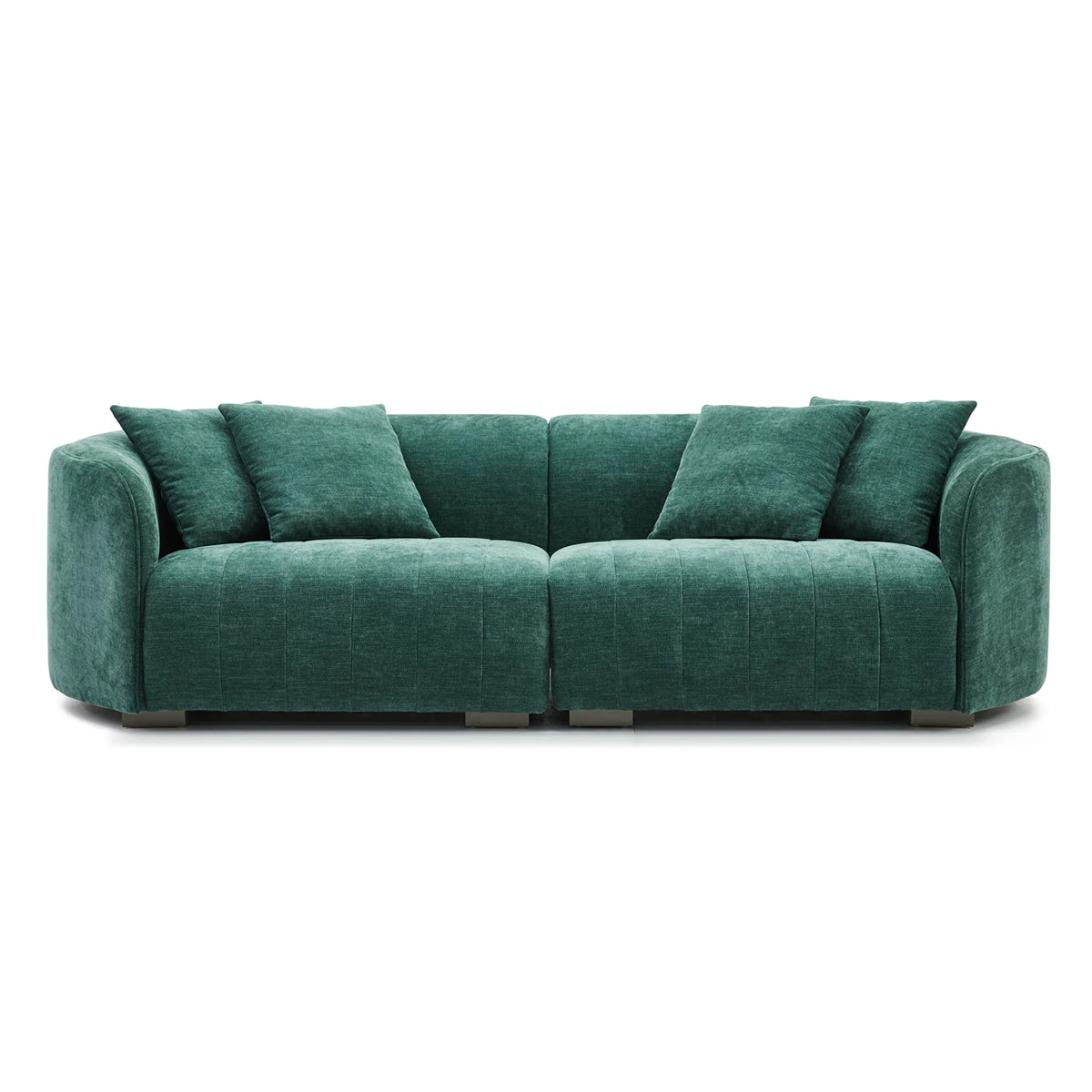 Juniper Pearl 3-Seater Sofa - Modern Comfortable Living Room Couch for Small Spaces | Perfect for Apartments, Condos & Cozy Homes
