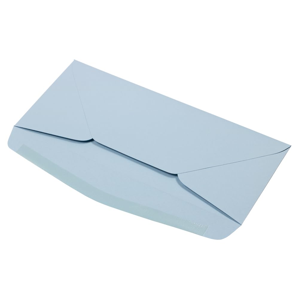 JAM PAPER #10 Business Premium Envelopes - 4 1/8 x 9 1/2 Inches - Pastel Baby Blue - Bulk Pack of 1000 Envelopes per Carton - Perfect for Mailing, Office Correspondence & Wedding Invitations