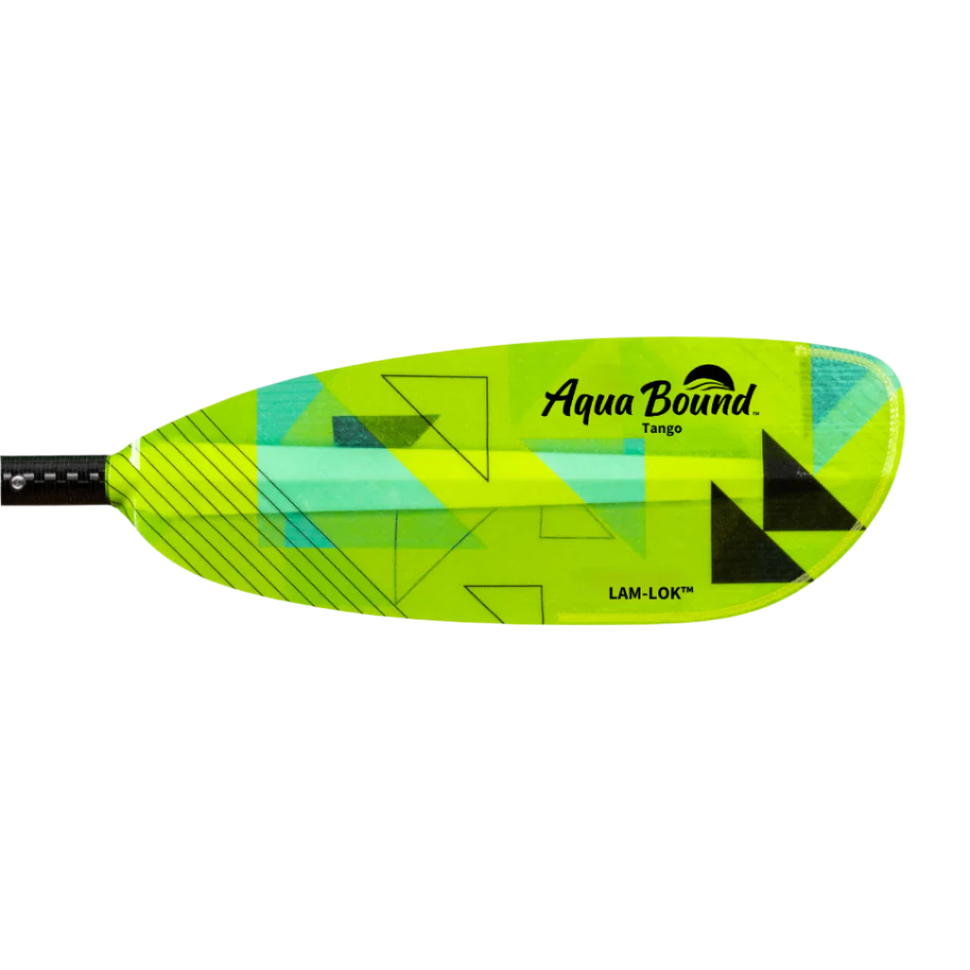 Aqua Bound Tango Lam Lok Fiberglass Kayak Paddle - Straight Shaft 2-Piece Design for Touring & Recreational Kayaking | Lightweight & Durable Paddle for Lakes, Rivers & Coastal Waters