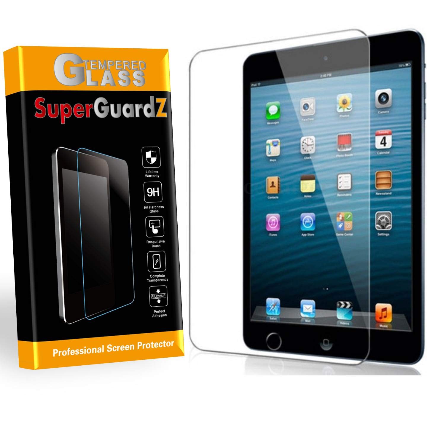 SuperGuardZ Tempered Glass Screen Protector for iPad Air 3 (2019) & iPad Pro 10.5 - Anti Blue Light Eye Protection, Anti-Scratch, Lifetime Replacement - Perfect for Work, Study & Entertainment