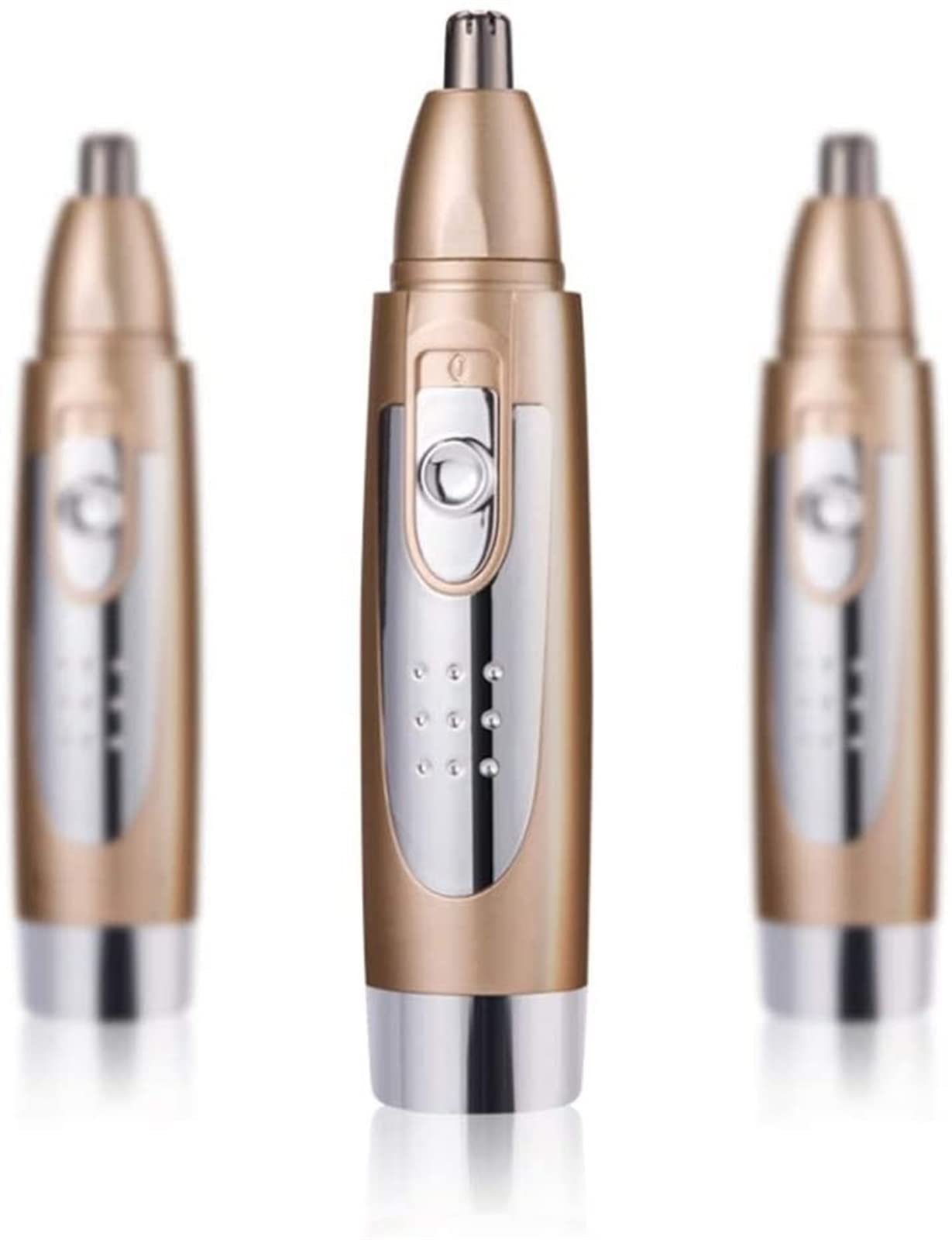Men's Ear and Nose Hair Trimmer - Rechargeable Wet/Dry Grooming Tool for Precise Trimming - Perfect for Travel, Home & Personal Grooming