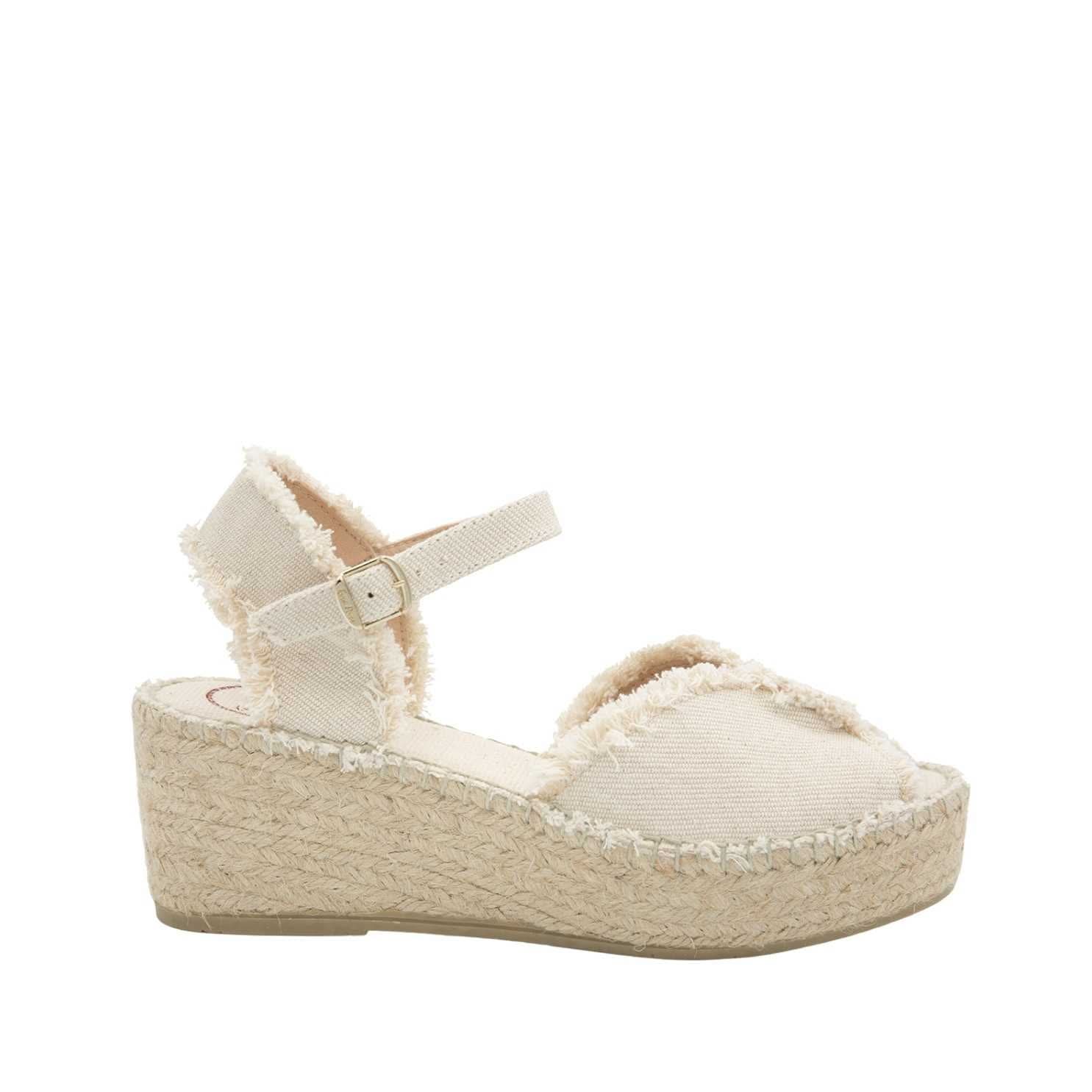 Women's Cotton Wedge Espadrille Shoes - Comfortable Summer Sandals for Beach, Vacation & Casual Outings | Isaura Collection