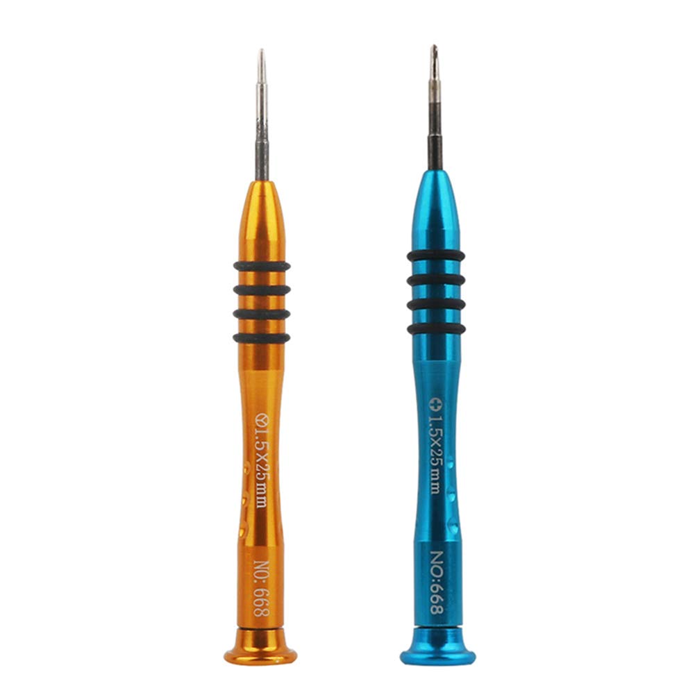 1.5mm Tripoint Y Tip & PH000 Phillips Security Screwdriver Set - Professional Nintendo Switch Joy Con Repair Tool Kit for DIY Fixing and Maintenance
