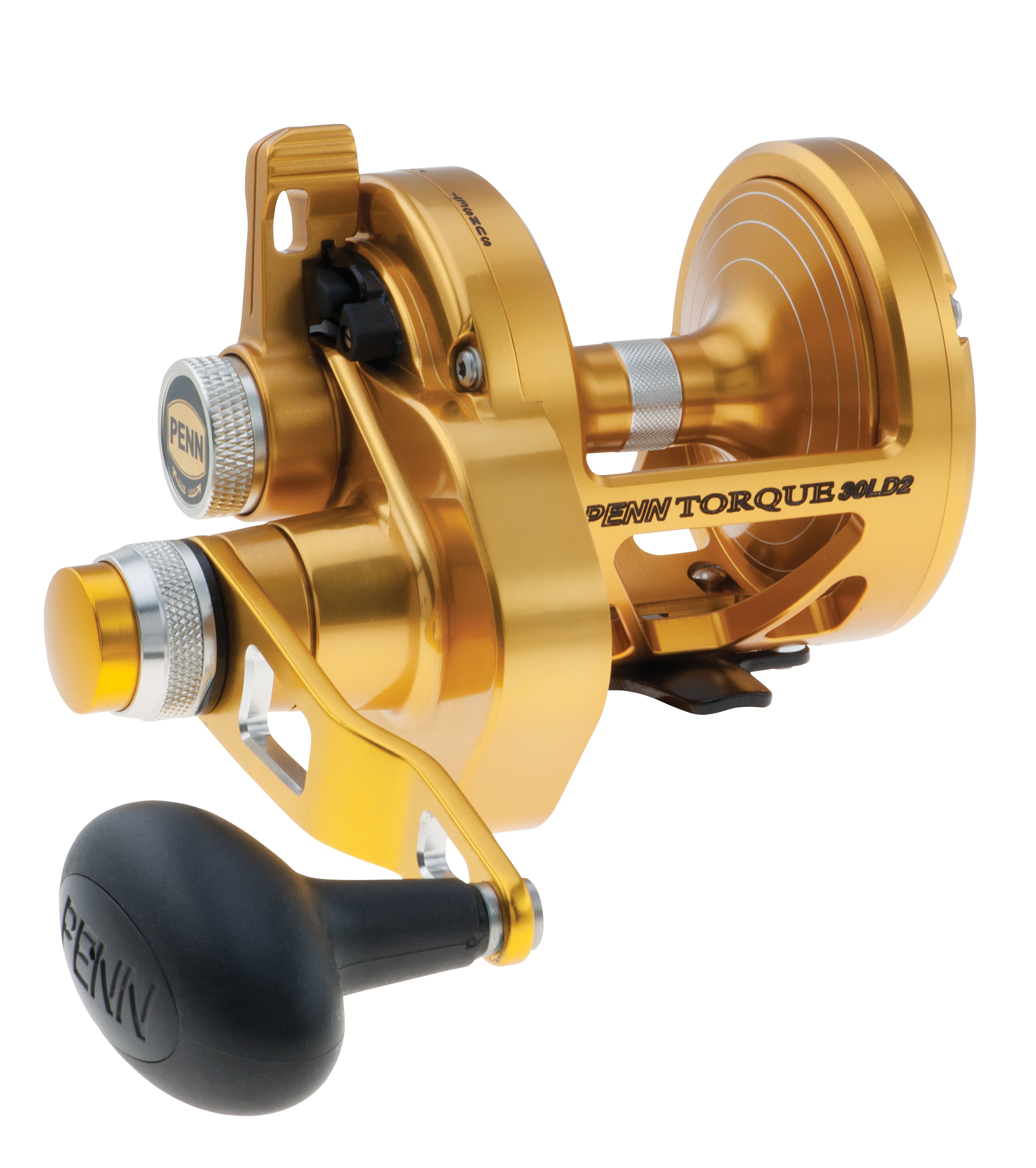 Torque® Lever Drag 2-Speed Conventional Fishing Reel - Saltwater & Freshwater Trolling Reel for Offshore & Inshore Fishing