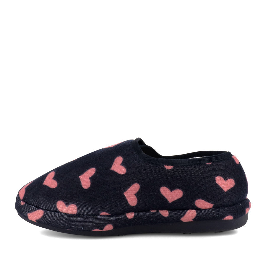 Jamie Plus Navy & Pink Hearts Print - Stylish and Comfortable for Casual Wear, Date Nights & Special Occasions