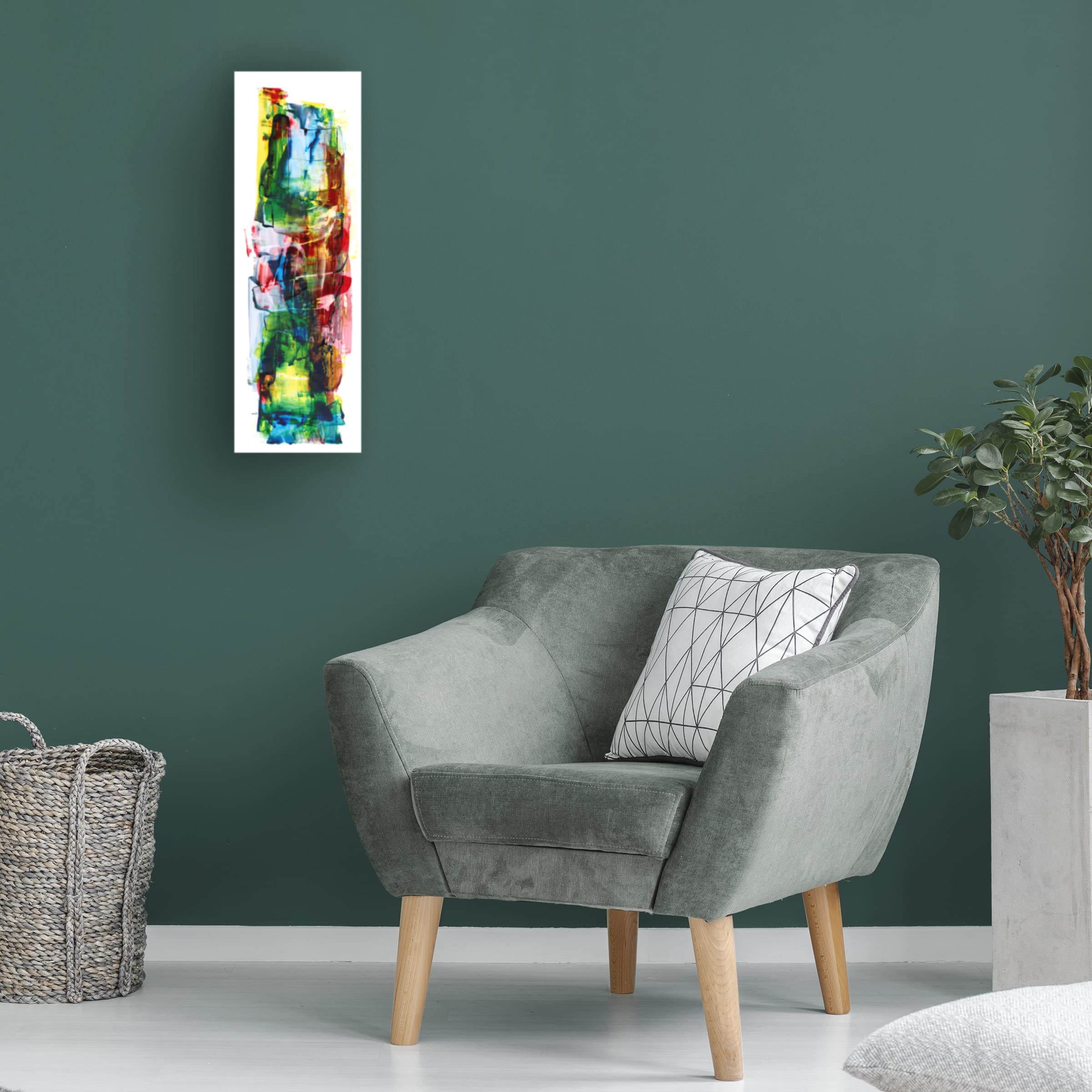 Trademark Fine Art 'Primary Residence II' Canvas Wall Art by Renee W Stramel - Modern Home Decor for Living Room, Bedroom & Office