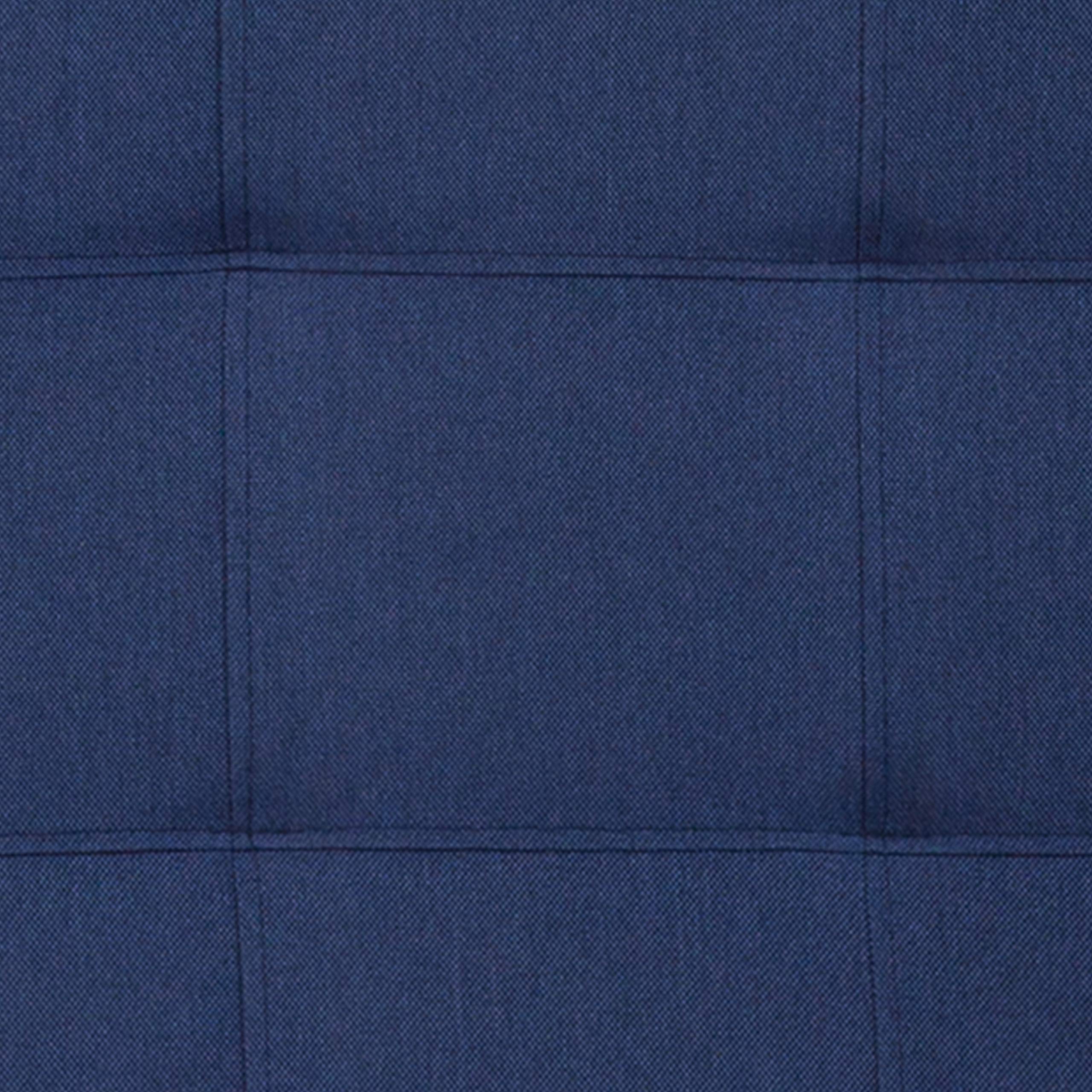 Flash Furniture Bedford Tufted Upholstered Queen Size Headboard - Navy Fabric Upholstered Bed Frame Headboard for Master Bedroom, Guest Room & Home Decor