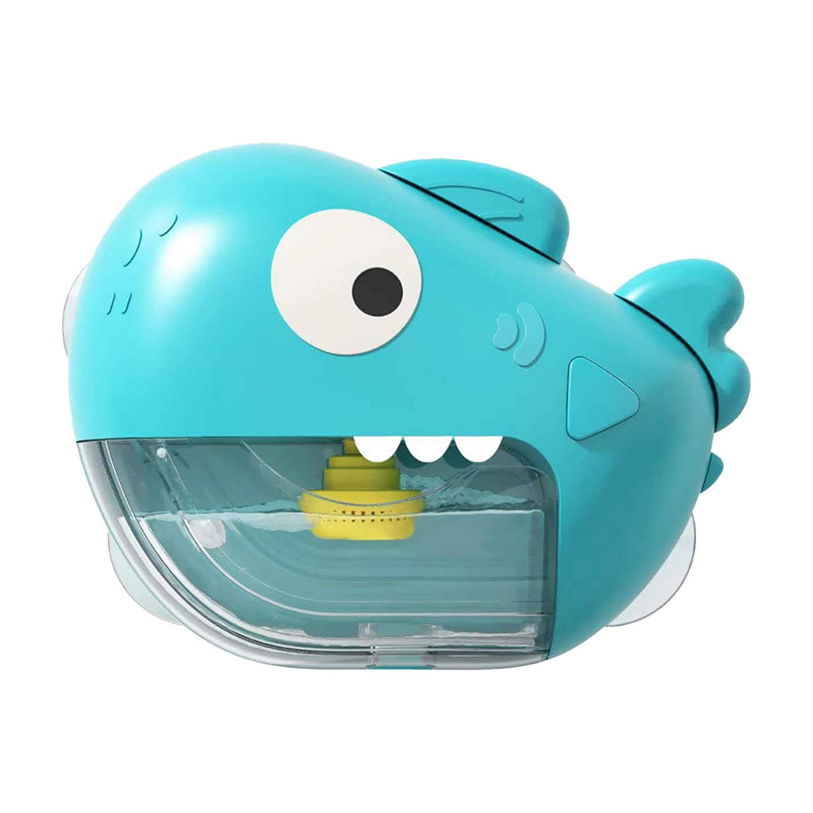 Shark & Dinosaur Bubble Bath Machine for Kids - Cartoon Bathtub Bubble Maker with Music, Fun Bath Toys for Toddlers Ages 3-5 | Perfect for Bath Time Play & Sensory Development