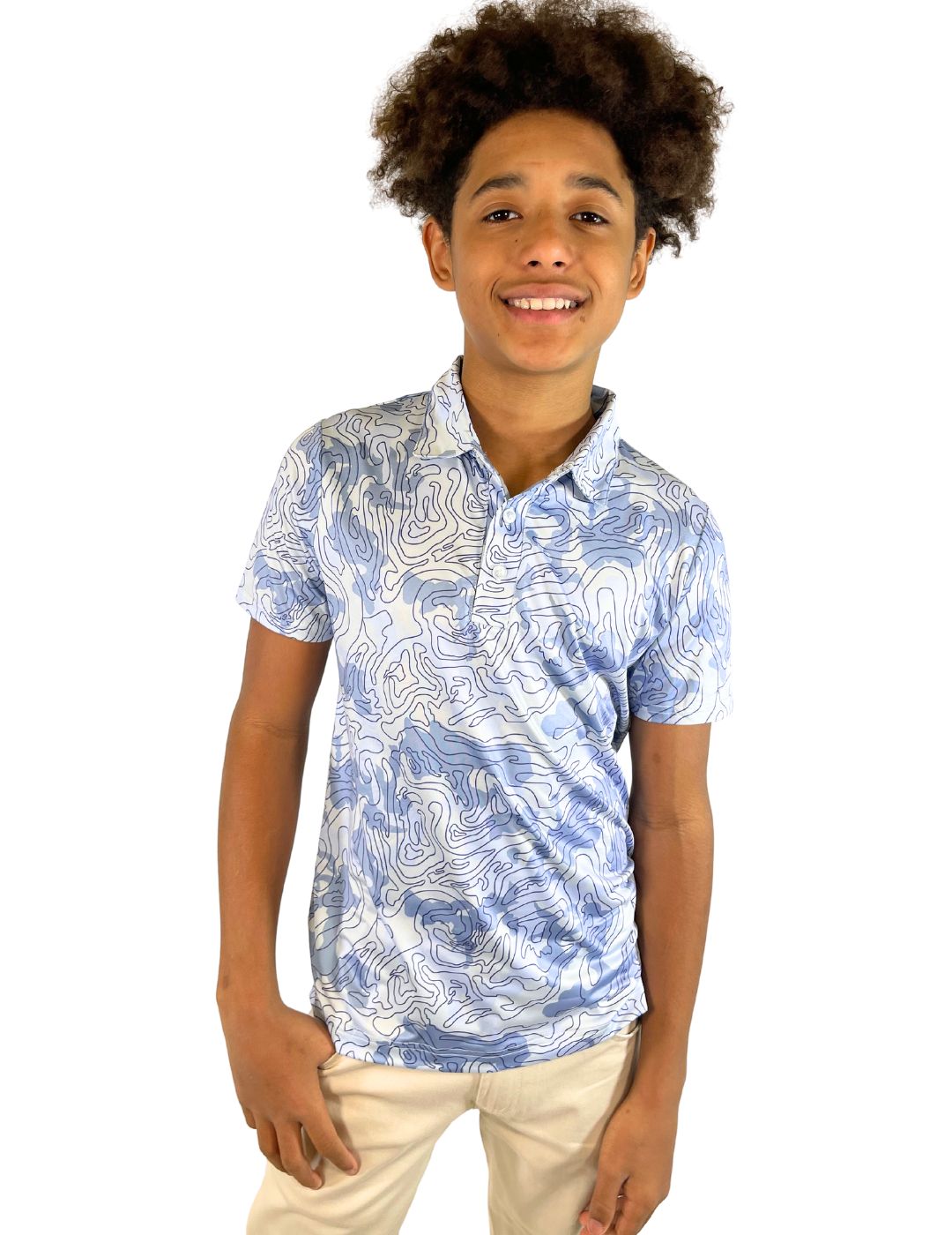 Remy Youth Boys' Polo Shirt - Classic Cotton Short Sleeve Button Down Shirt for Kids - Perfect for School Uniforms, Casual Wear & Summer Outfits