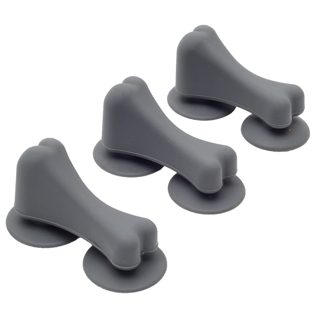 Slow Feeder Dog Bowl Insert - 3PCS Non-Slip Silicone Puppy Training Dish for Fast Eaters | Prevent Bloat & Improve Digestion | Perfect for Small, Medium & Large Dogs at Mealtime