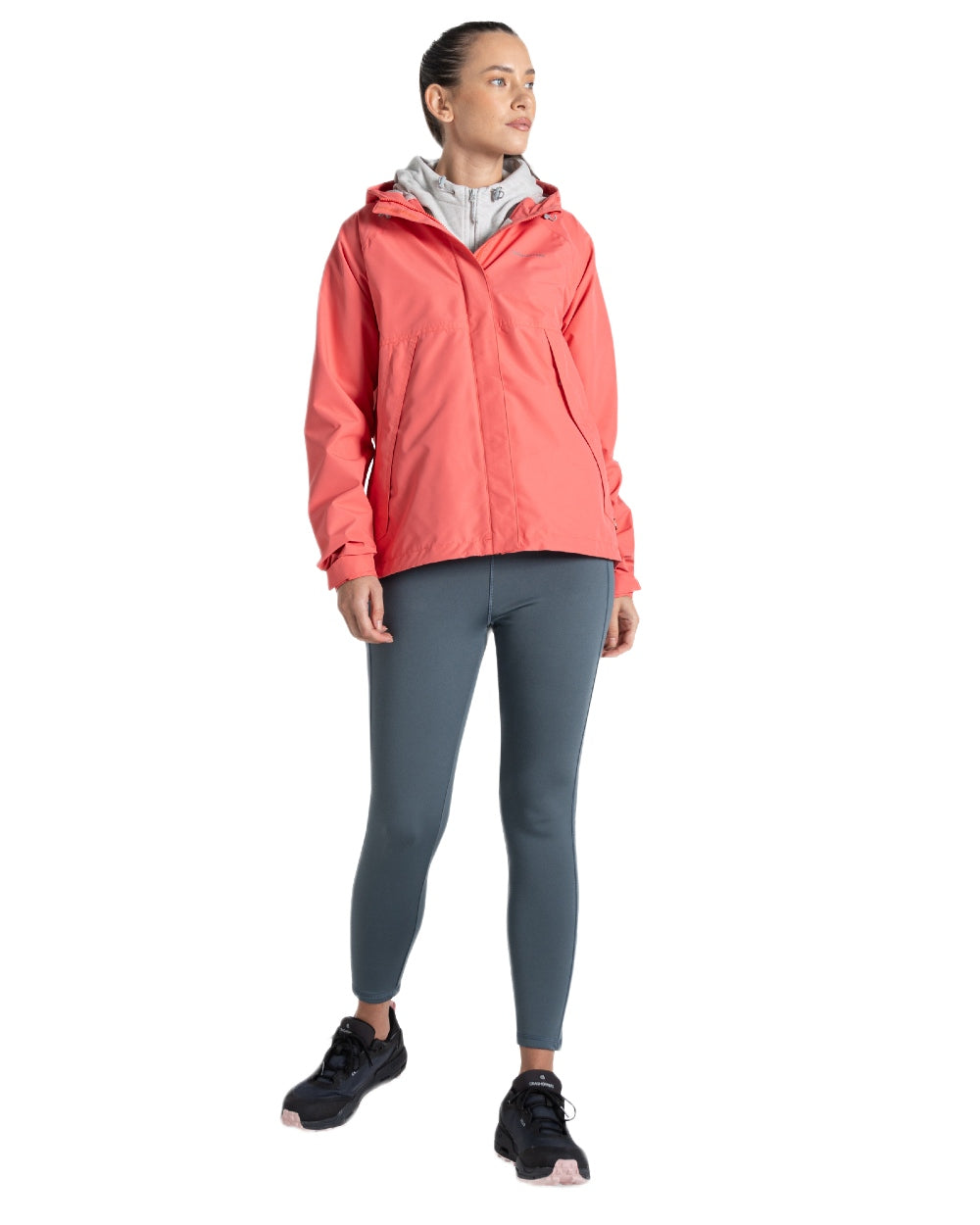 Craghoppers Women's Ossus Waterproof Jacket - Lightweight Raincoat for Hiking, Travel & Outdoor Adventures