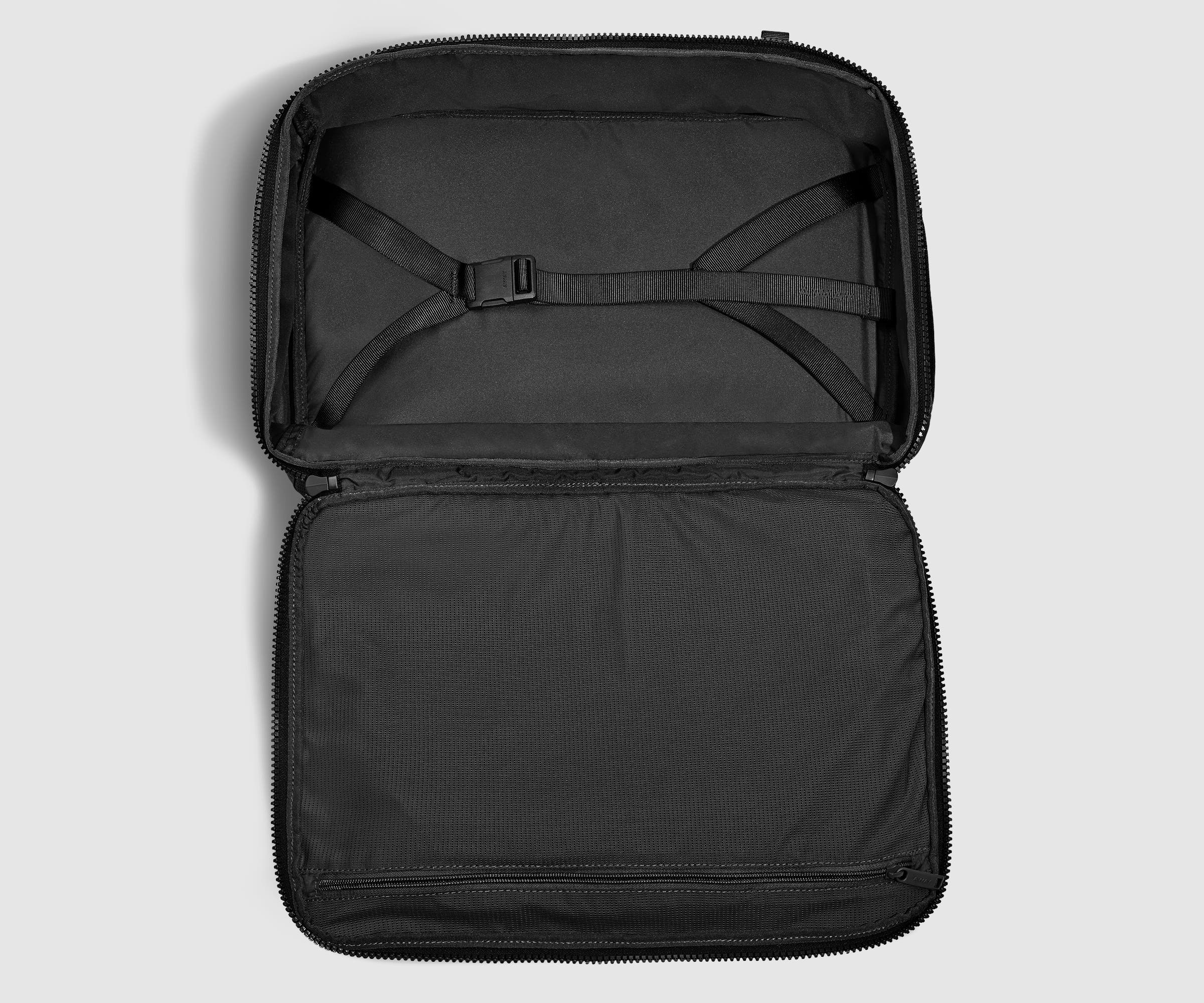 Jet Black 25L Active Convertible Backpack - Durable Travel & Work Backpack for Commuting, Hiking & Gym | Water-Resistant & Laptop Compatible