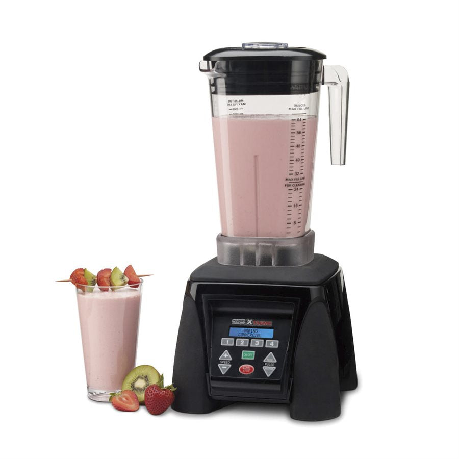 Waring Xtreme 64 Oz Commercial Blender with Programmable Keypad - 3.5 HP Variable Speed Blender for Smoothies, Shakes & Food Prep - Perfect for Restaurants, Bars & Smoothie Shops