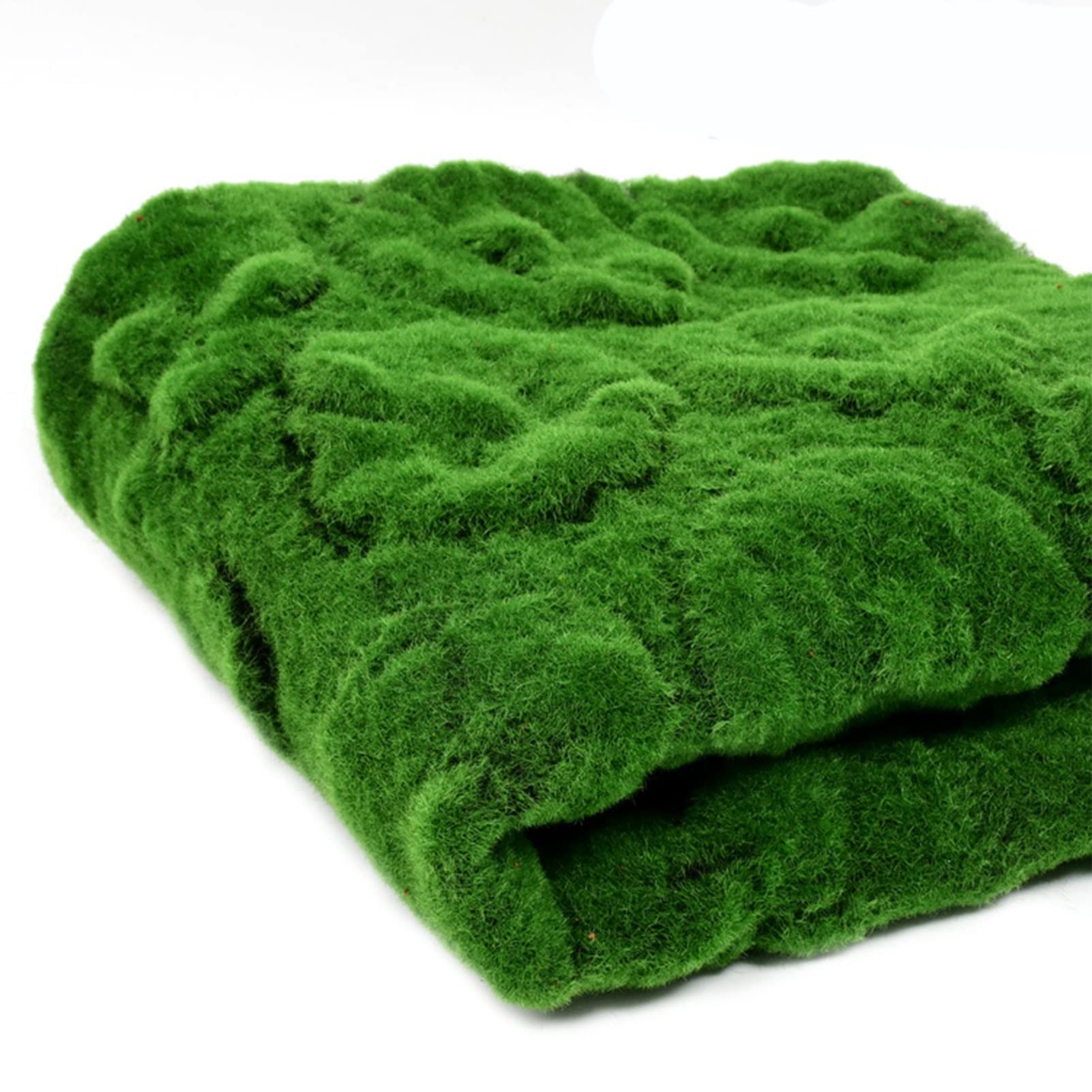 Premium Artificial Grass Moss Turf - 3.2ft x 3.2ft Realistic Fake Grass Mat for Indoor/Outdoor Use - Patio, Balcony, Play Area, Garden Decor - 8 Style Options (1x1m) - Pet-Friendly & UV Resistant
