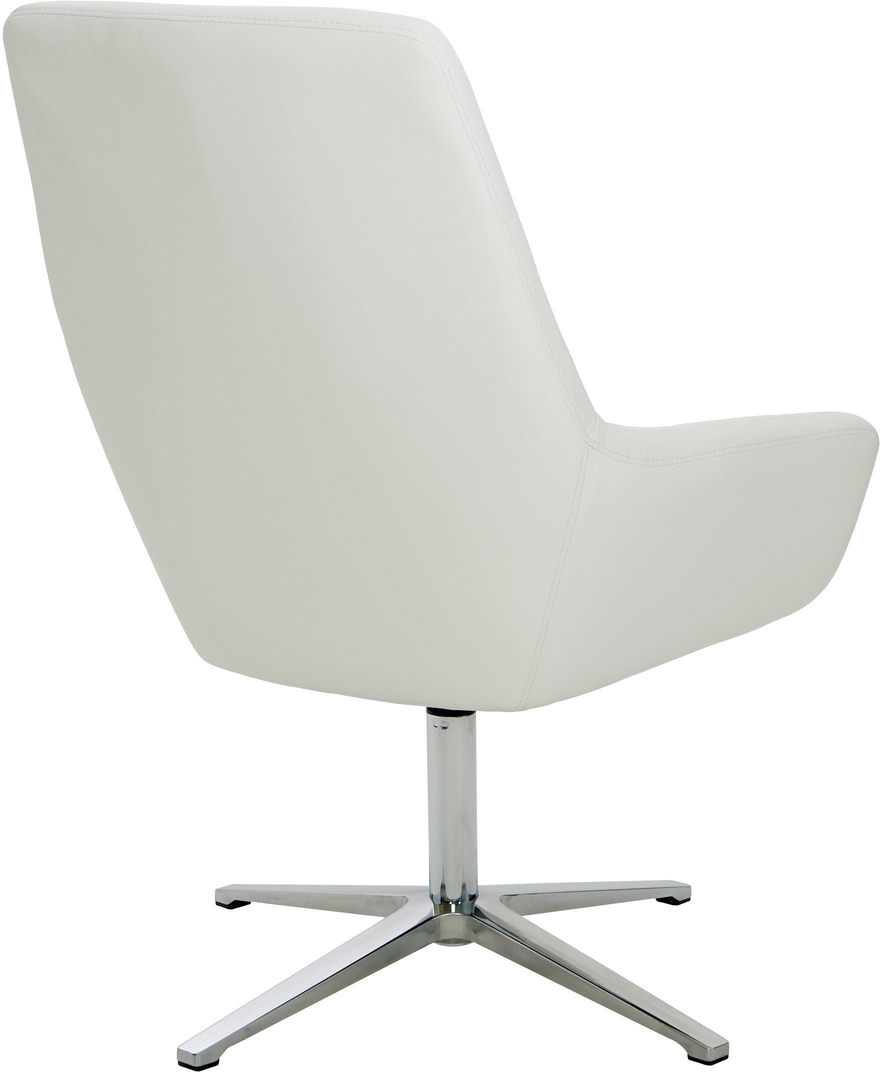Office Star Modern Scoop Office Chair with Adjustable Height & Swivel Base [FL80228] - Ergonomic Desk Chair for Home Office & Workspace